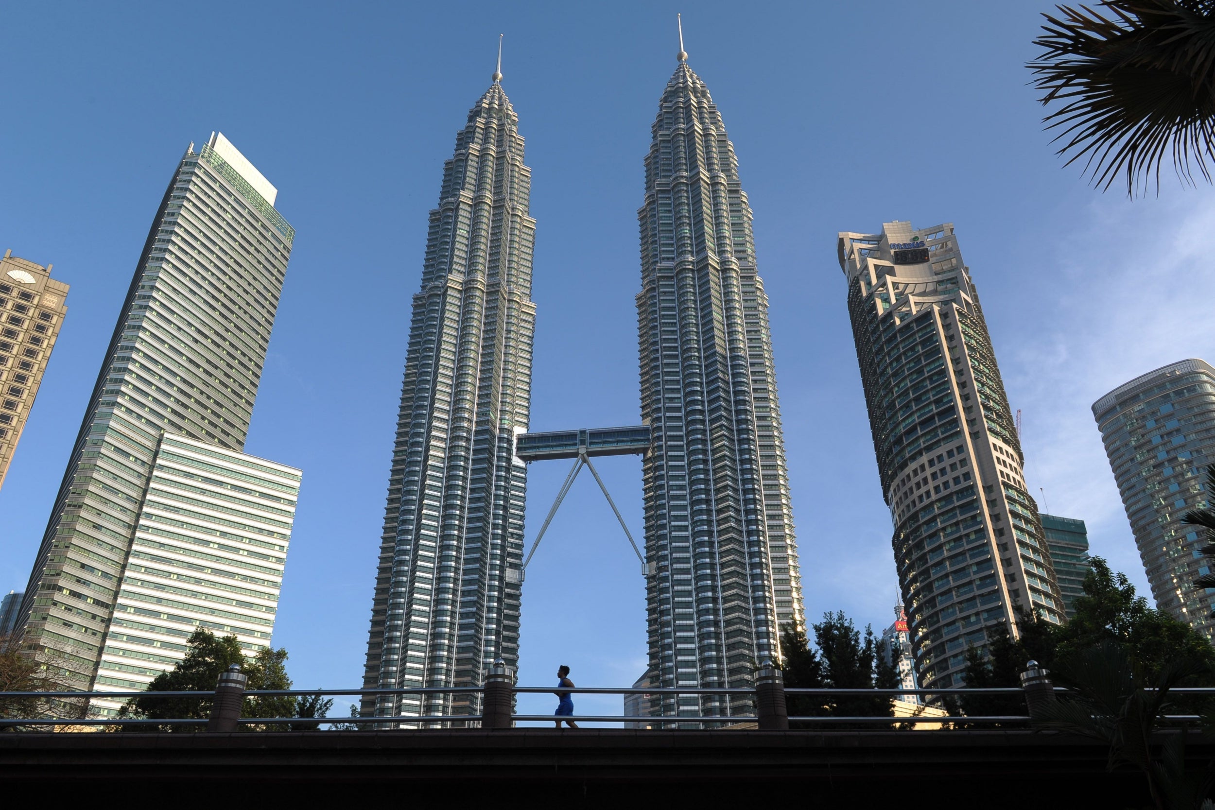 Kuala Lumpur’s Petronas Towers, formerly the world’s tallest structure