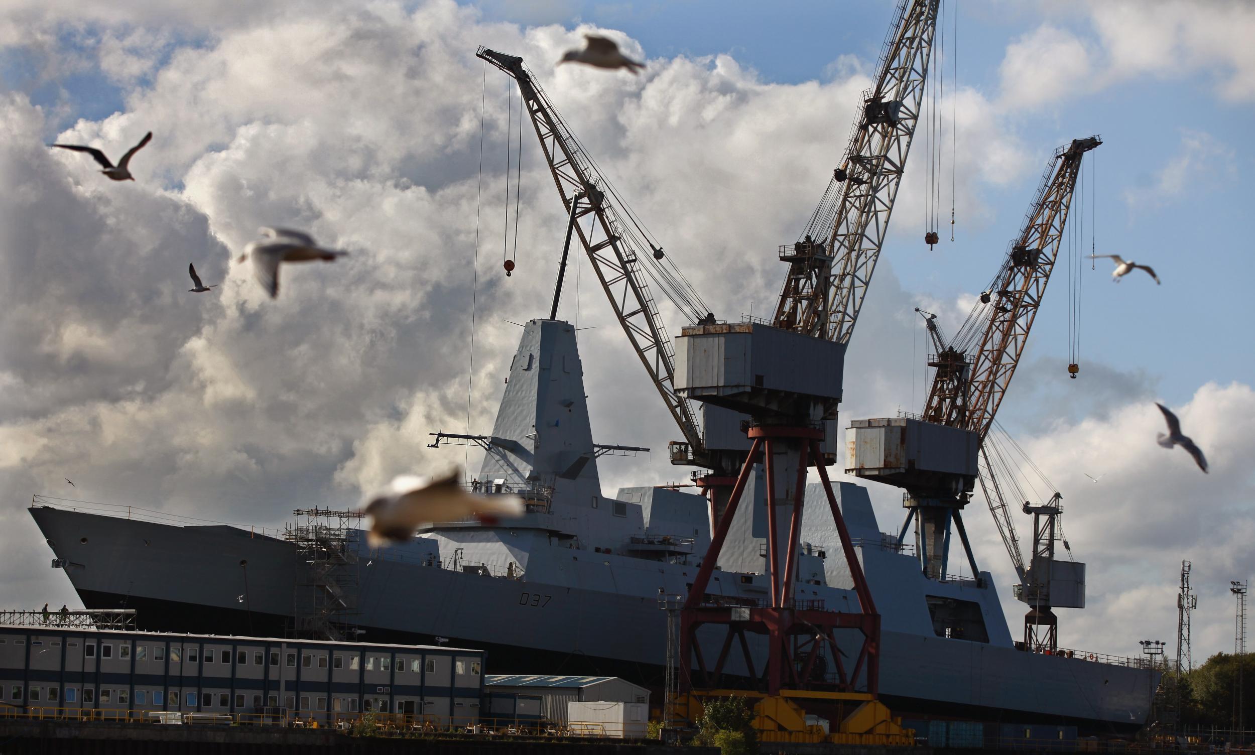 The HMS Duncan Type 45 destroyer (Getty)