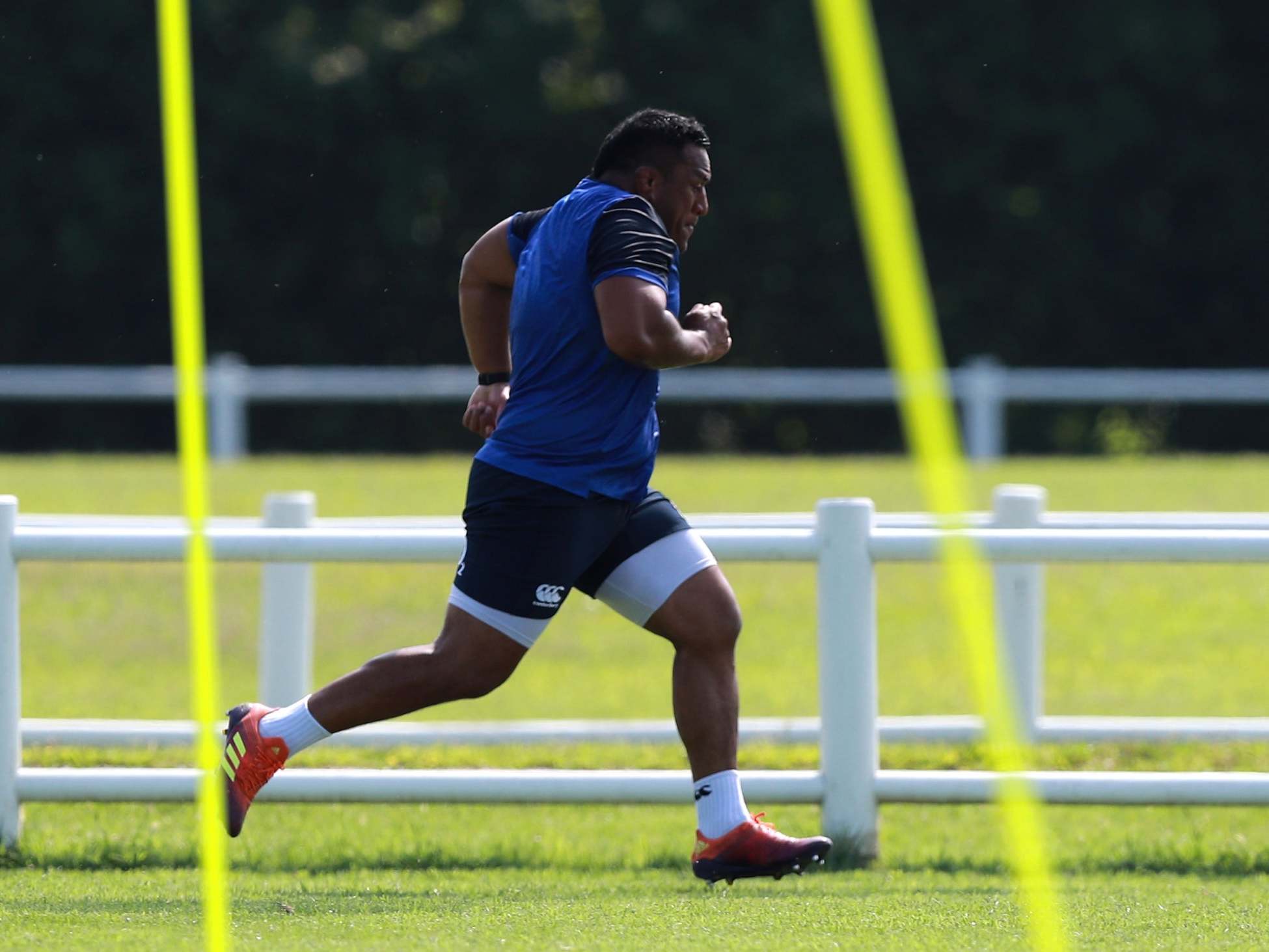 Mako Vunipola remains in individual training as he recovers from hamstring surgery