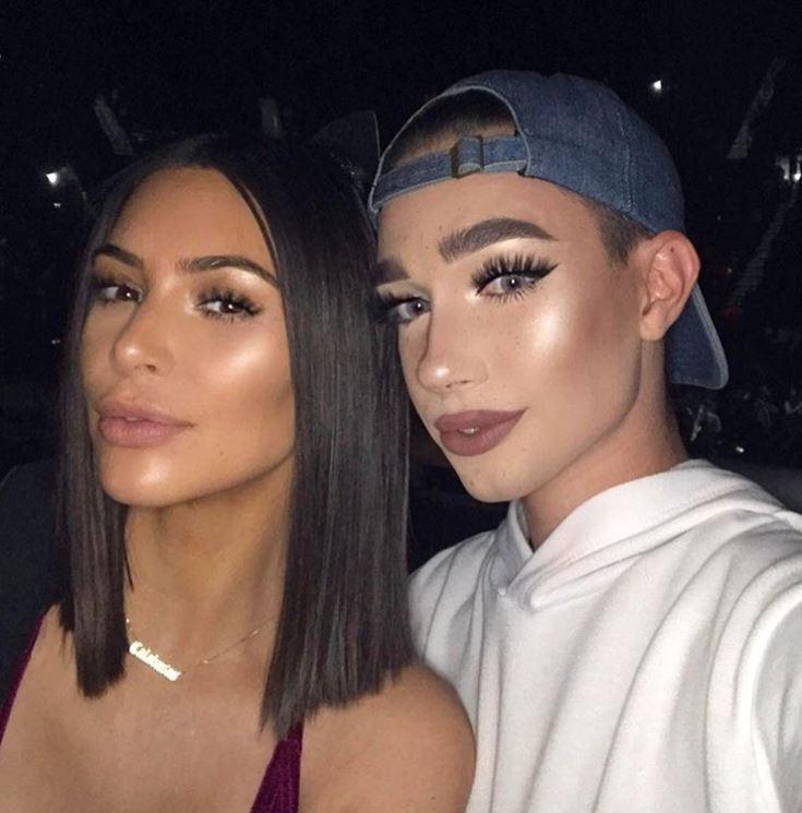 Charles with ‘mom’ Kim Kardashian in 2016: Kardashian unfollowed Charles during the Westbrook feud, but they have since made up