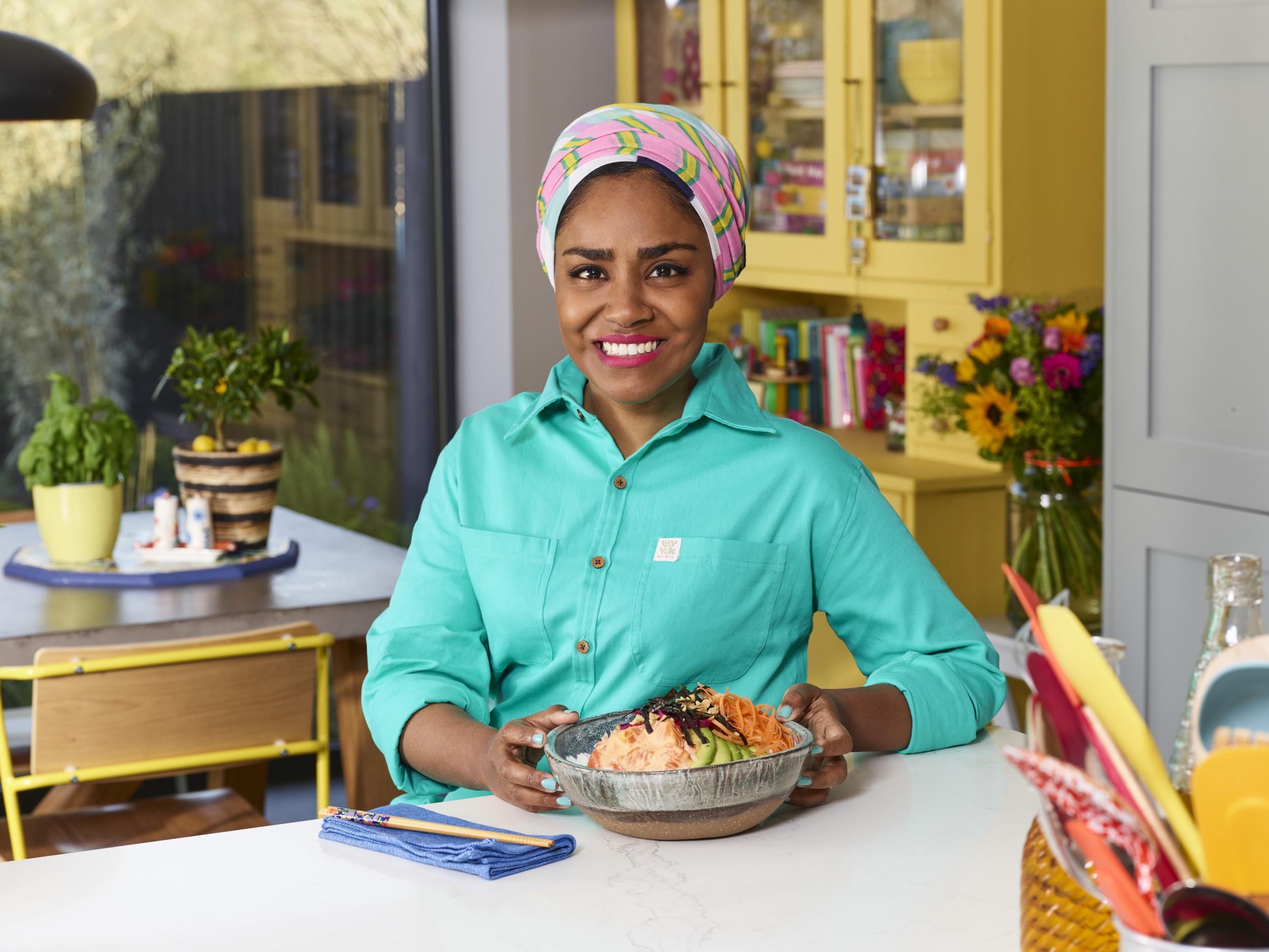 Matter of taste: Nadiya Hussein gets creative in the kitchen