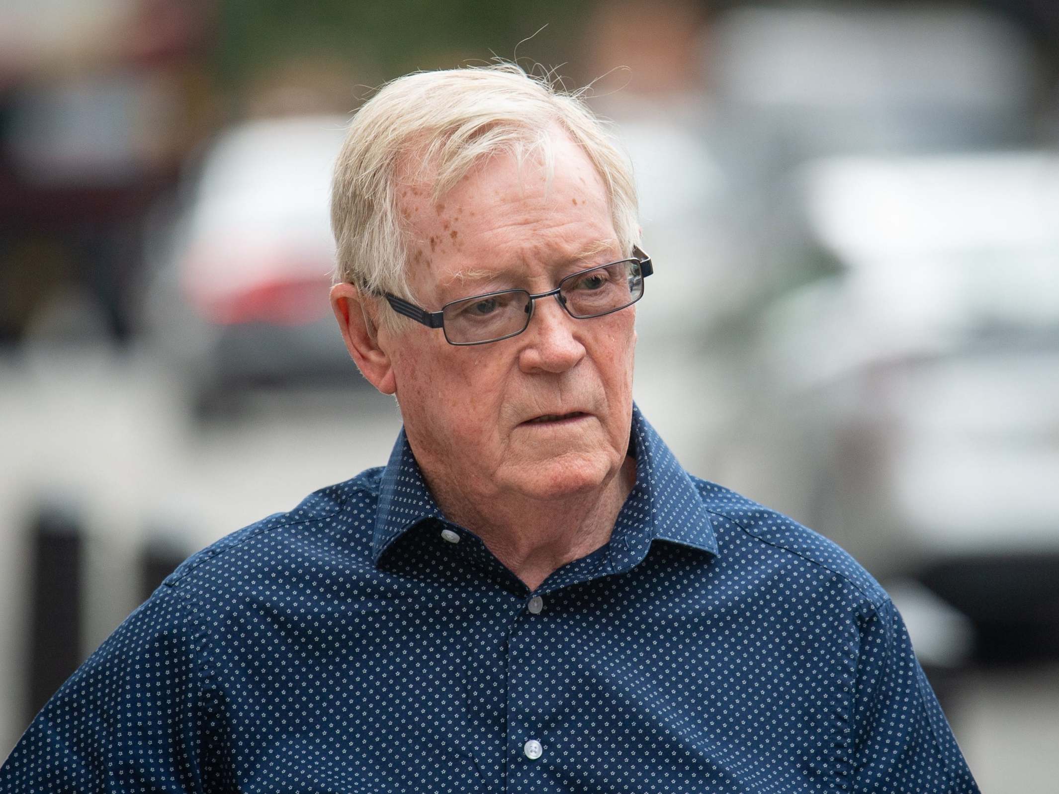 John ‘Kenny’ Collins, a ringleader of the Hatton Garden heist, arrives at Westminster Magistrates’ Court, London, on 1 August