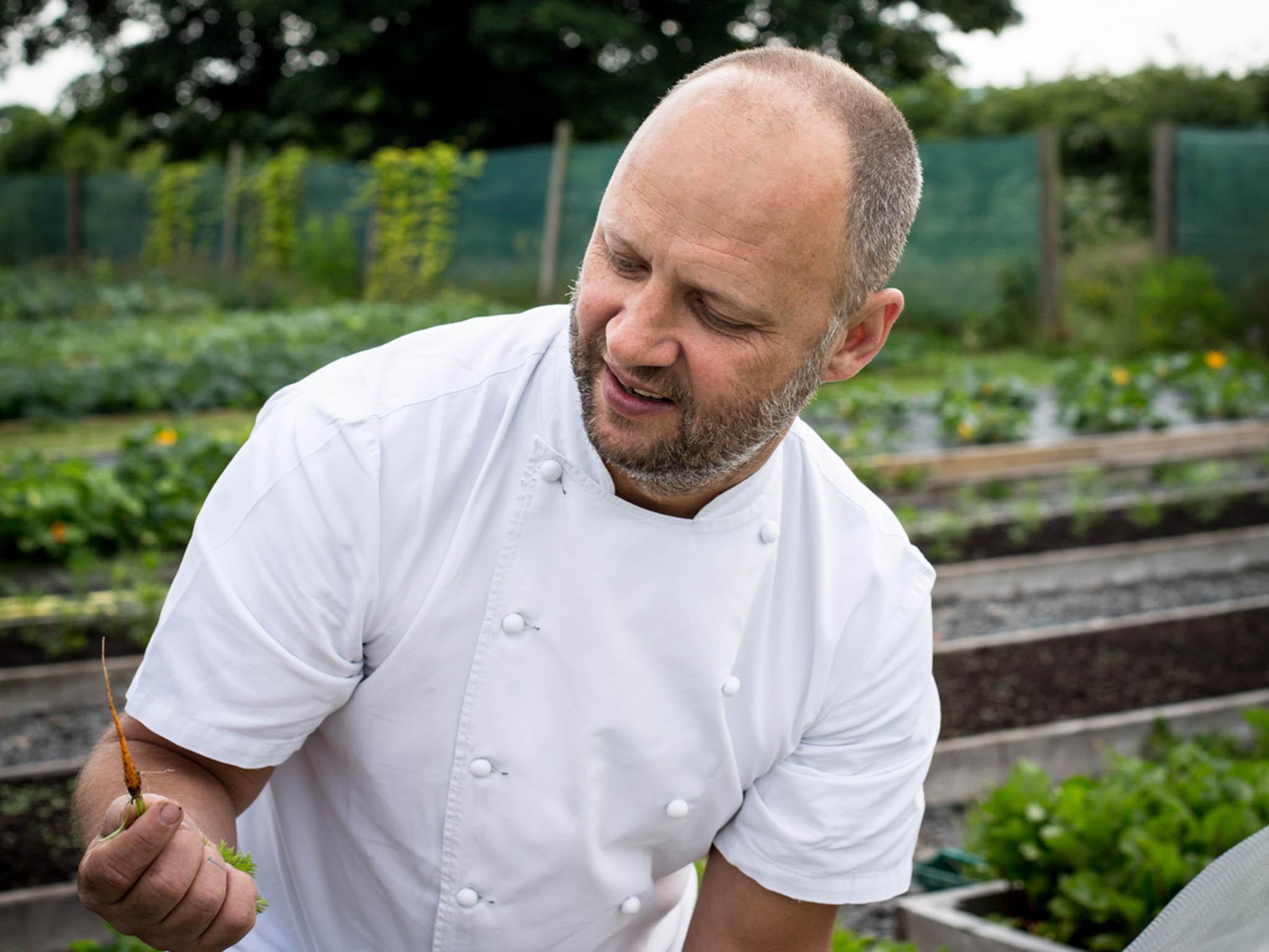 He wanted to serve produce that was grown locally, so started up his own farm