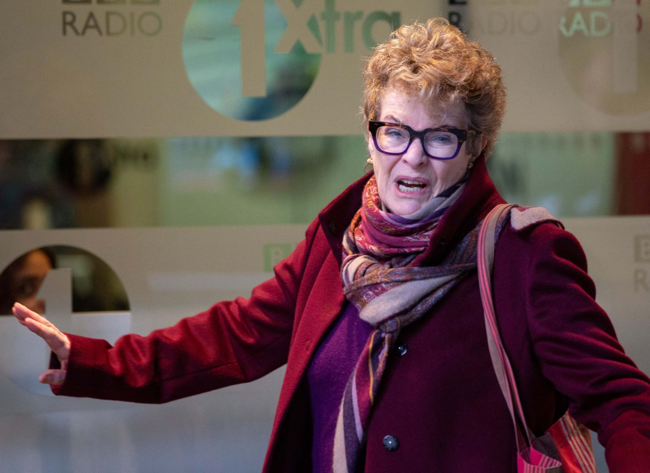 Actress Janet Suzman on the Andrew Marr show in March this year show