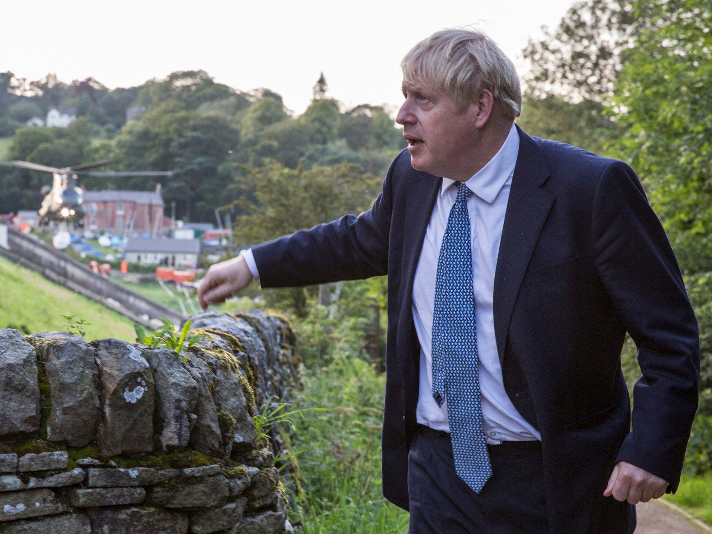 Boris Johnson says the existing government commitment to reach 30m homes by 2033 is 'laughably unambitious'