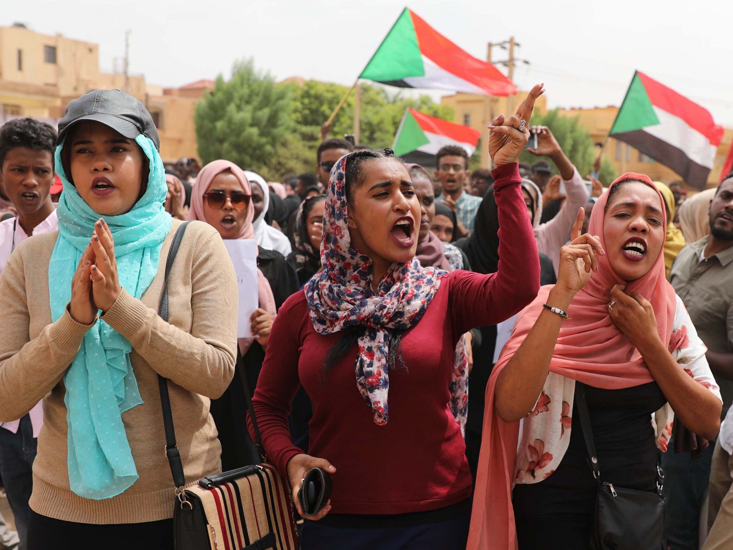 Women made up a majority of demonstrators at the protests that swept Sudan’s capital in December 2018