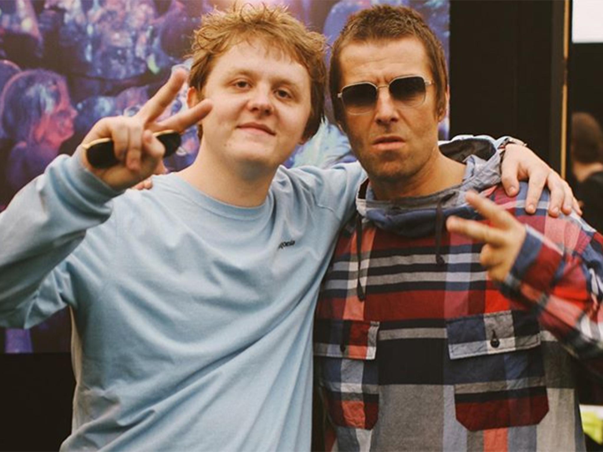 Lads: Lewis Capaldi and Liam Gallagher are festival favourites