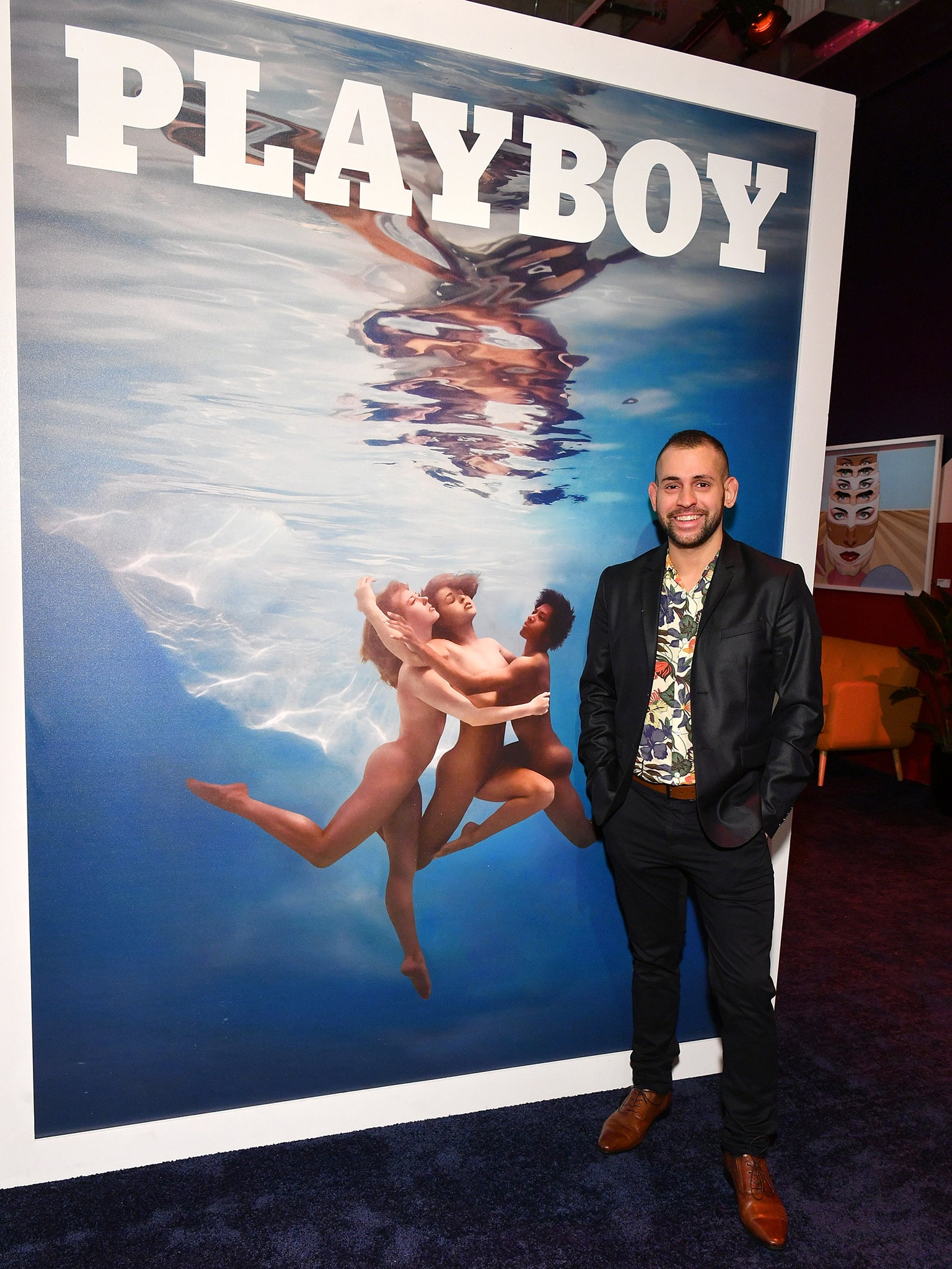 Shane Singh, Playboy's executive editor, in New York in June