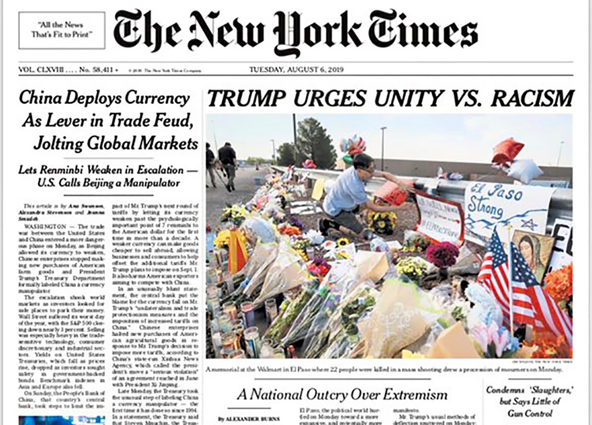 The headline, in the paper’s first edition, caused an outcry that triggered a new debate over how such tragedies should be covered