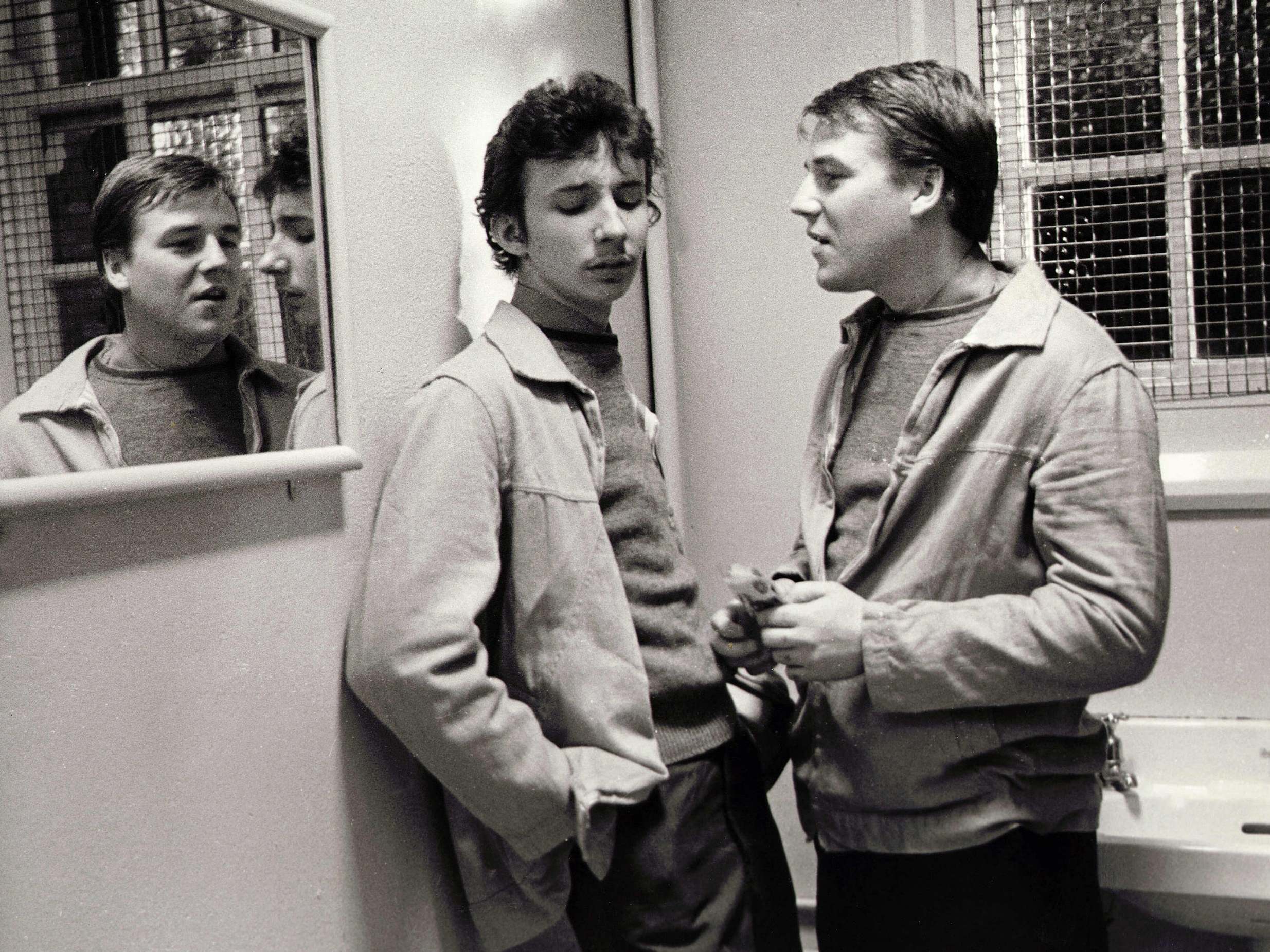 Patrick Murray and Ray Winstone in Alan Clarke’s 1979 film ‘Scum’