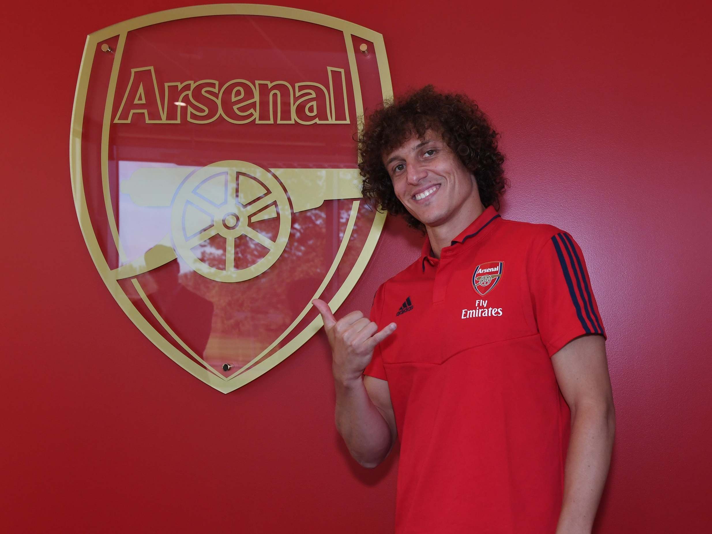 David Luiz has swapped Chelsea for Arsenal on the final day of the summer transfer window