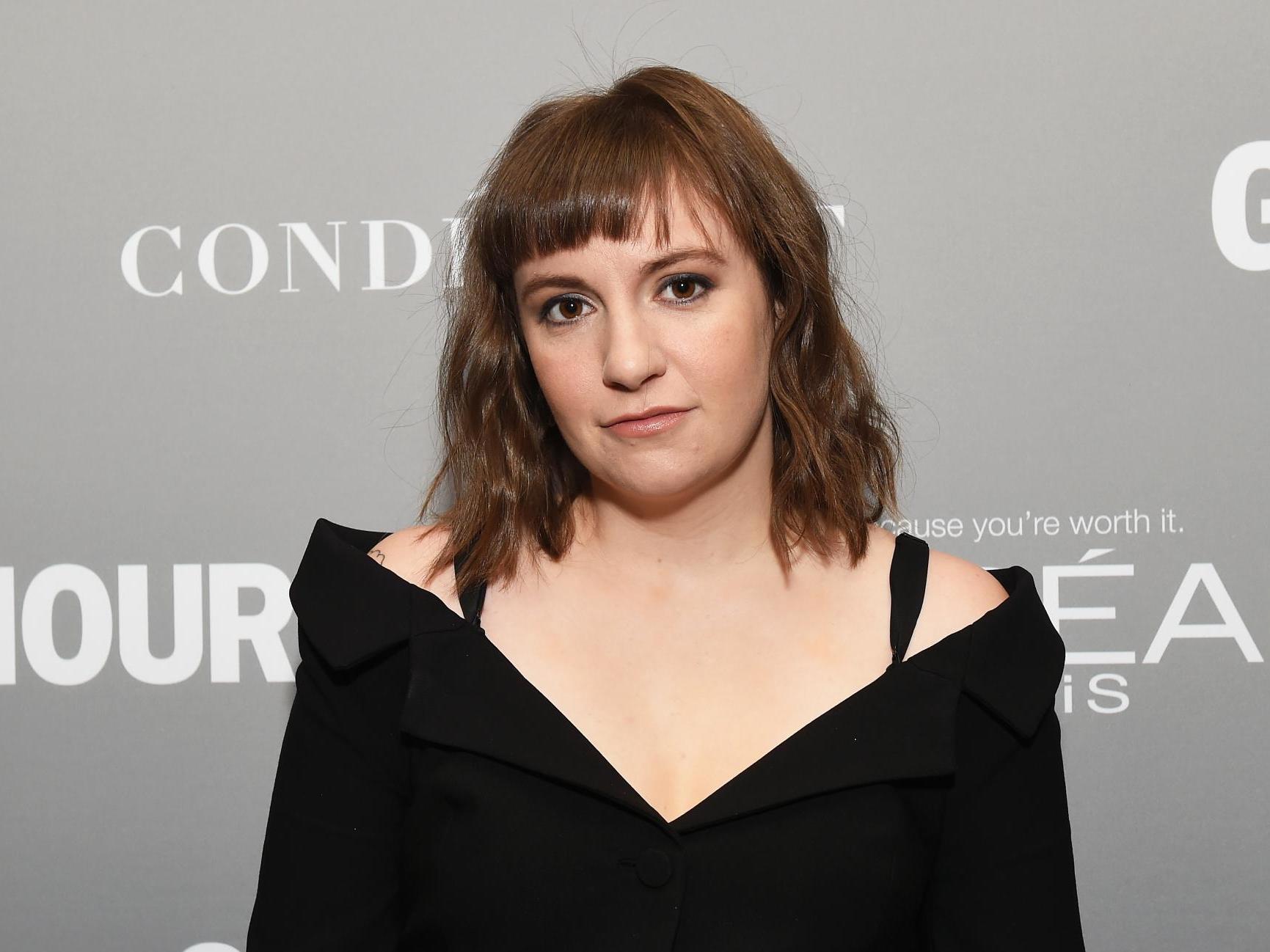 Lena Dunham, who suffers from endometriosis, had a hysterectomy in 2017, and shortly after had her left ovary removed (Getty)