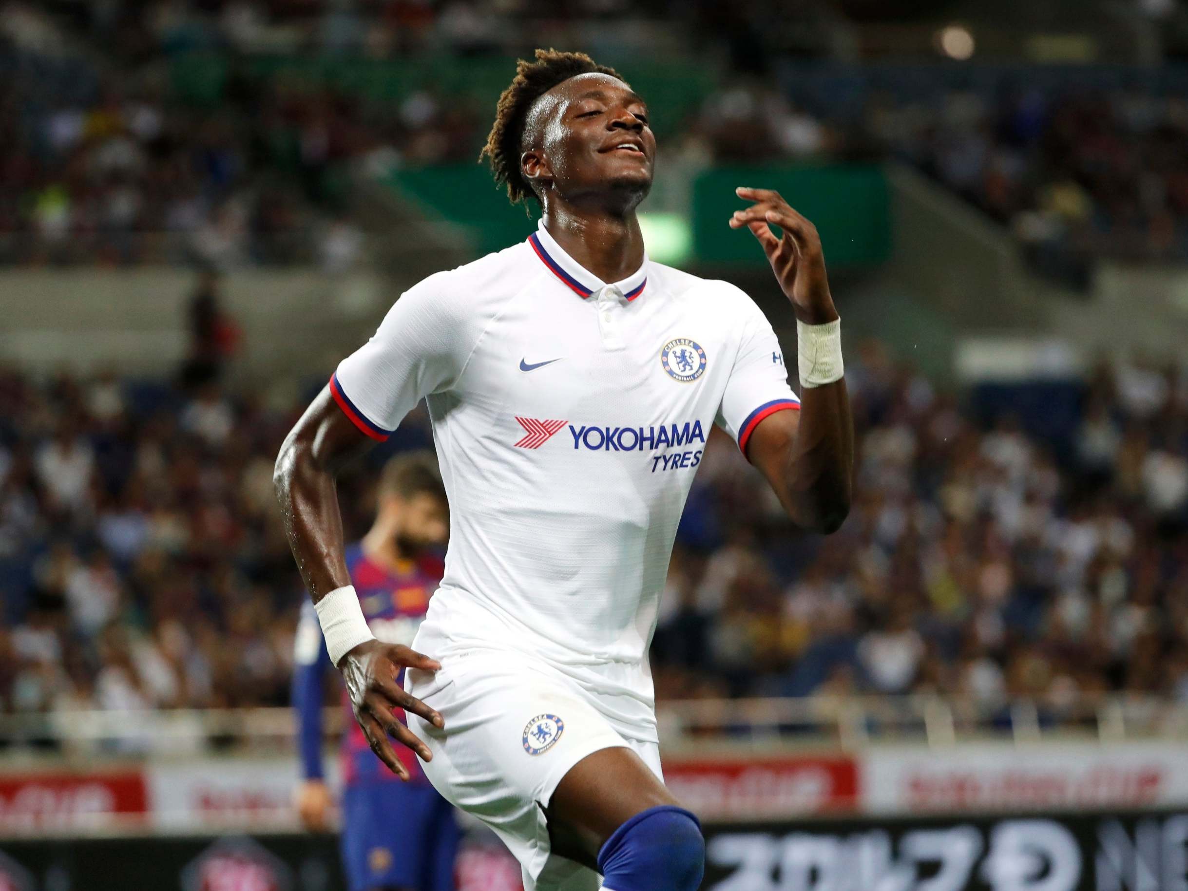 Tammy Abraham has taken the No 9 shirt