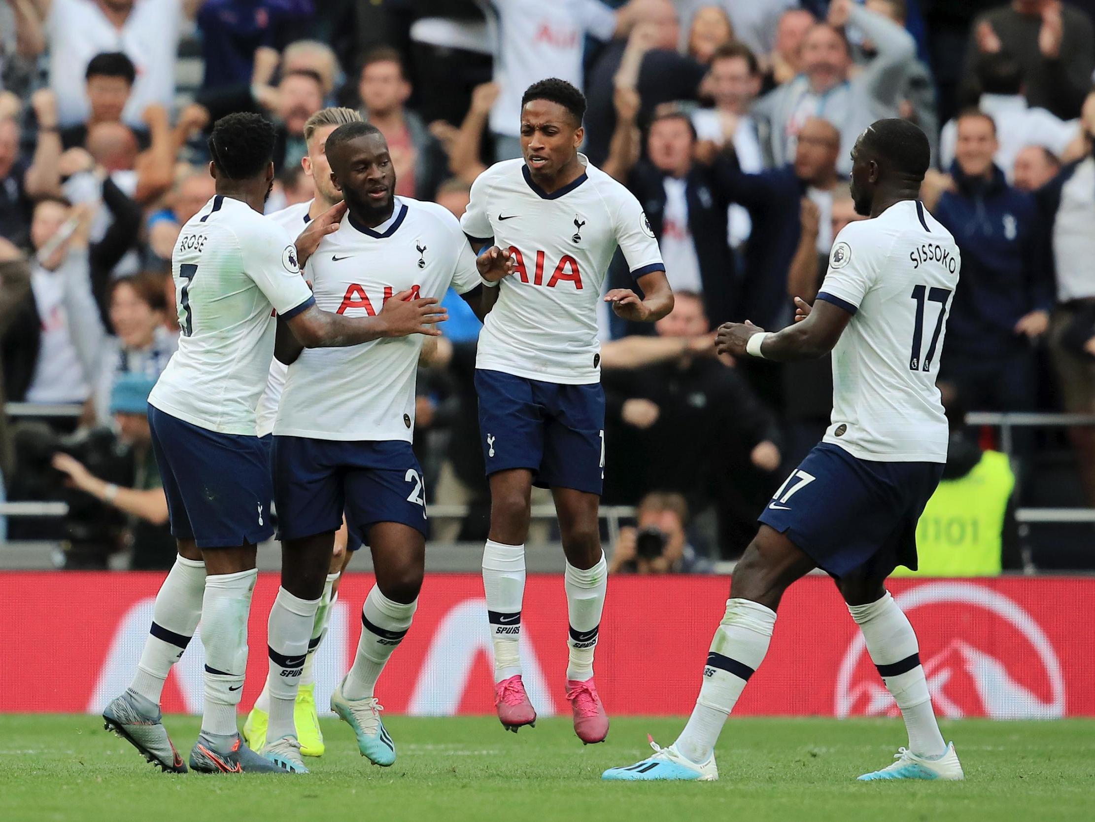 There is more to come, but Tanguy Ndombele lifted Spurs