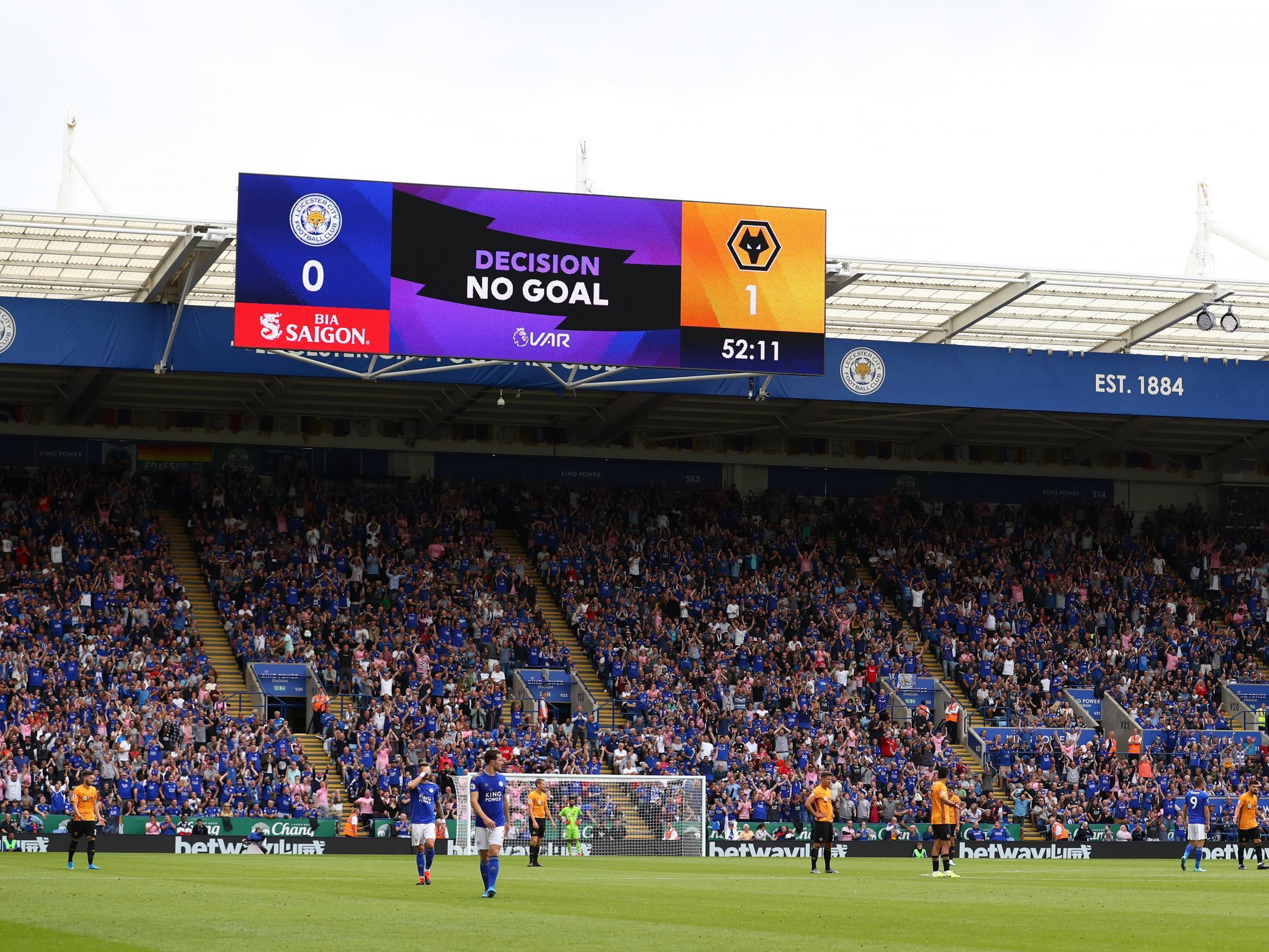 Leander Dendoncker’s goal was disallowed by VAR