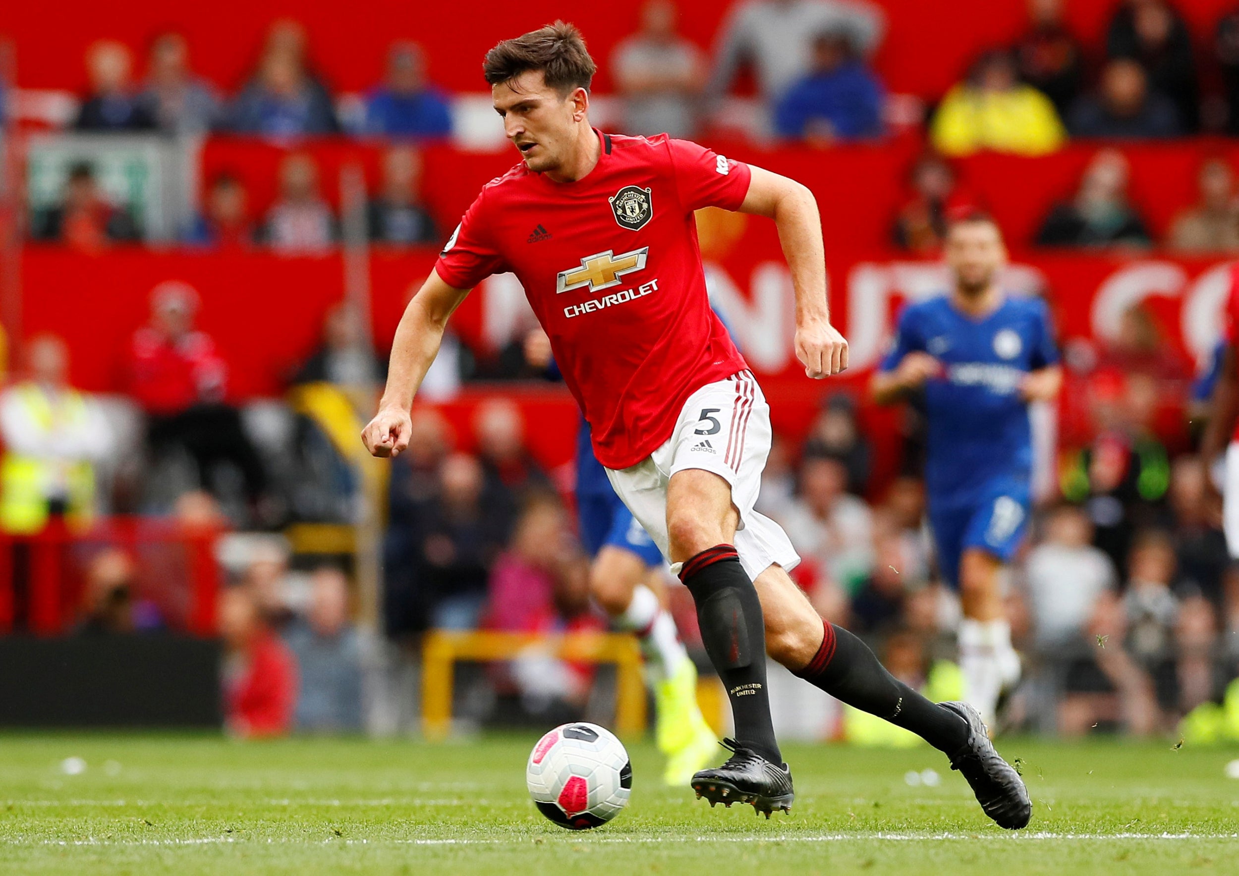 Harry Maguire enjoyed a clean sheet on debut (Reuters)