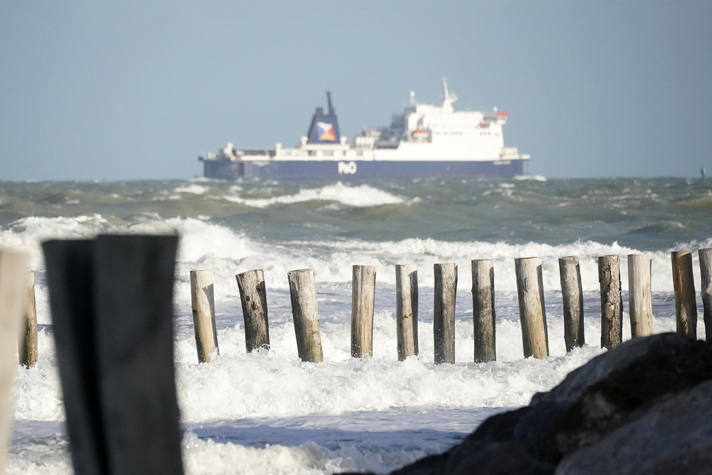 The boy was washed up on Sangatte beach in France (pictured)