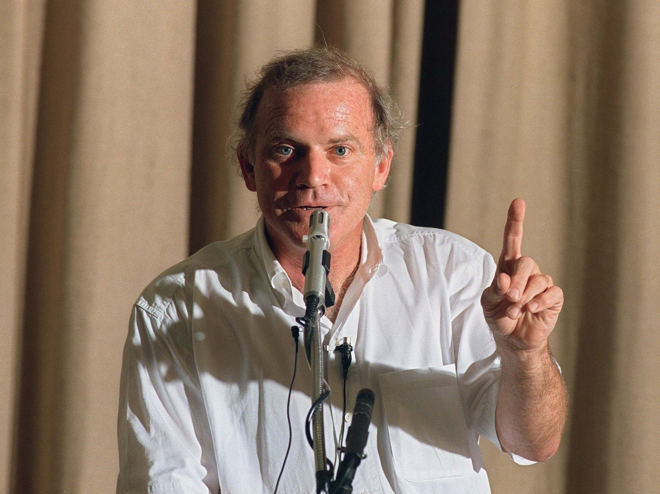 The scientist, seen here speaking in 1995, had a reputation for ignoring the normal strictures, cautions and conventions