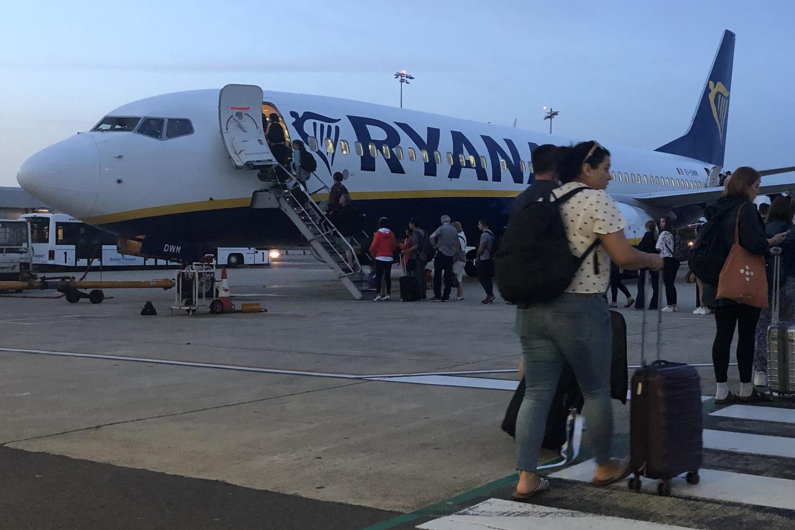 Action station: a strike at Ryanair could affect flights between Bristol and Ireland