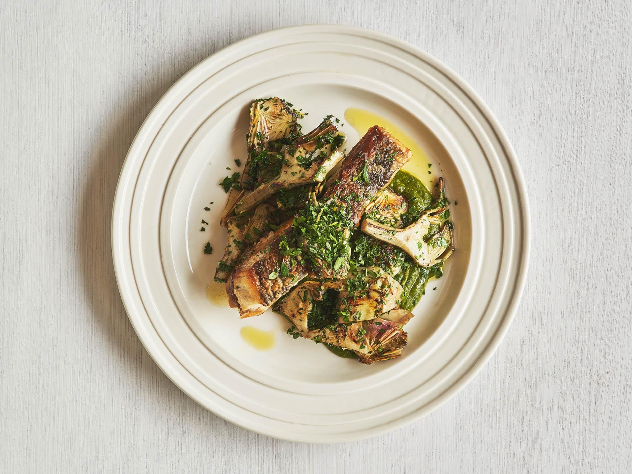 The restaurant's menu is based on what Charlie likes eating and is very ingredient led