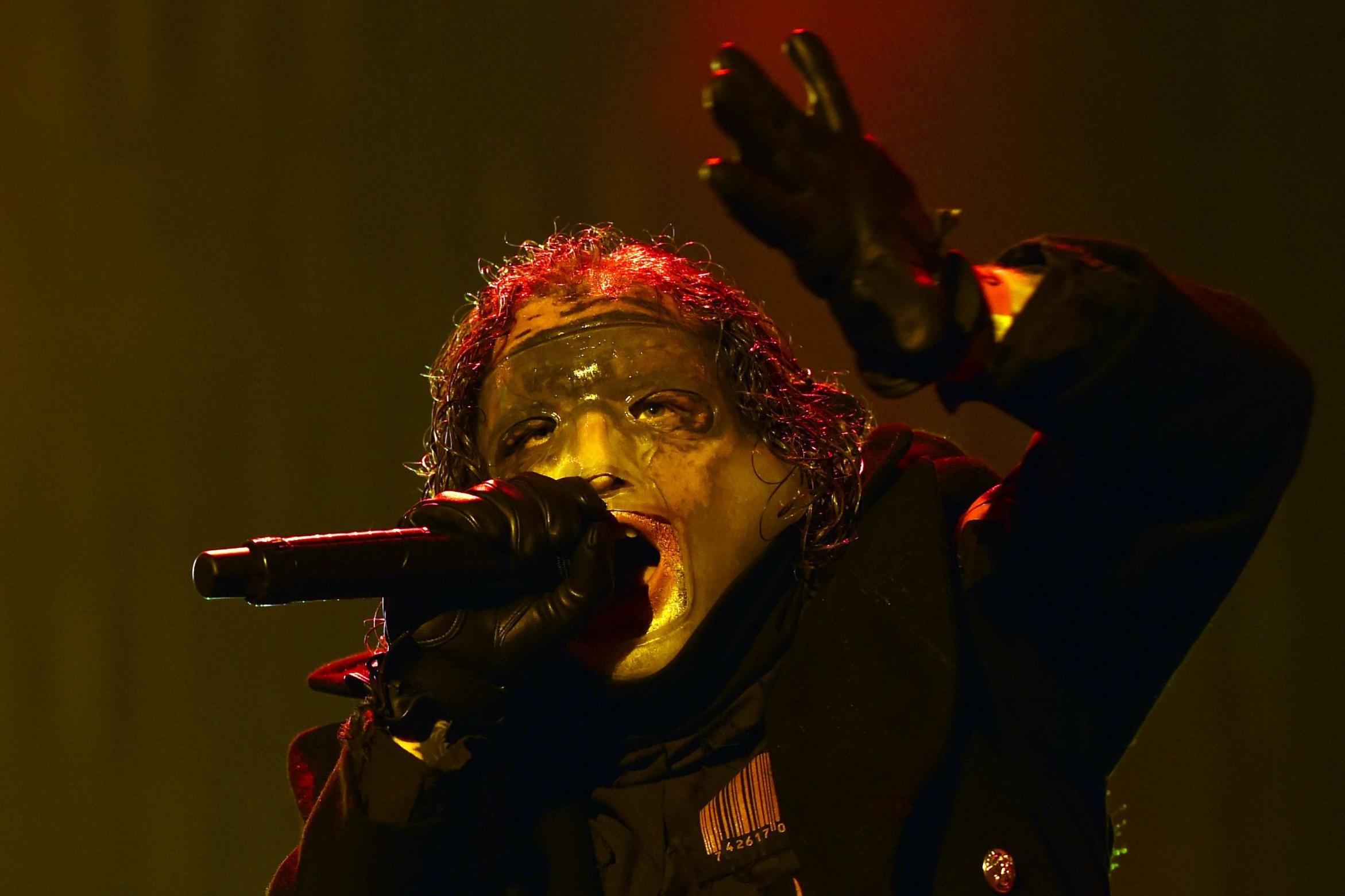 Corey Taylor of Slipknot performs during the Nova Rock 2019 festival on 13 June, 2019 in Nickelsdorf, Austria.