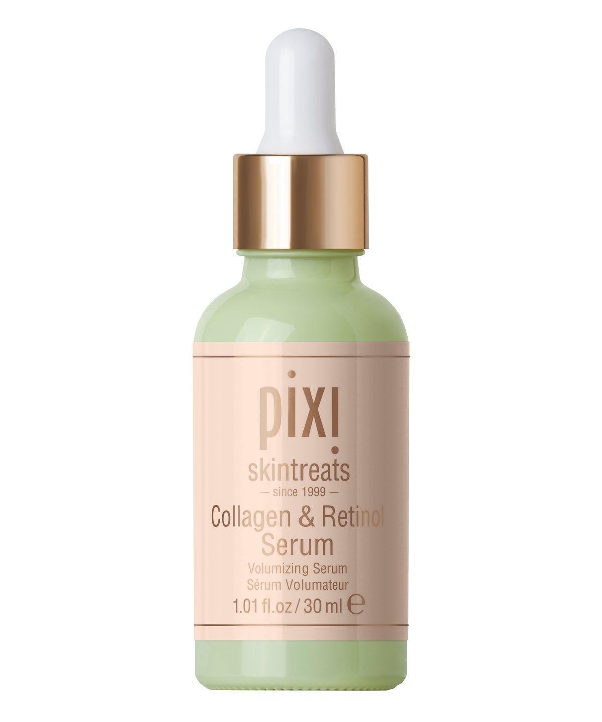 Pixi, Collagen &amp; Retinol Serum, £26 <a href="https://www.cultbeauty.co.uk/pixi-collagen-retinol-serum.html" target="_blank" rel="nofollow" class="body-gallery" data-vars-item-name="GL-9526466-https://www.cultbeauty.co.uk/pixi-collagen-retinol-serum.html" data-vars-event-id="c6">cultbeauty.co.uk</a>