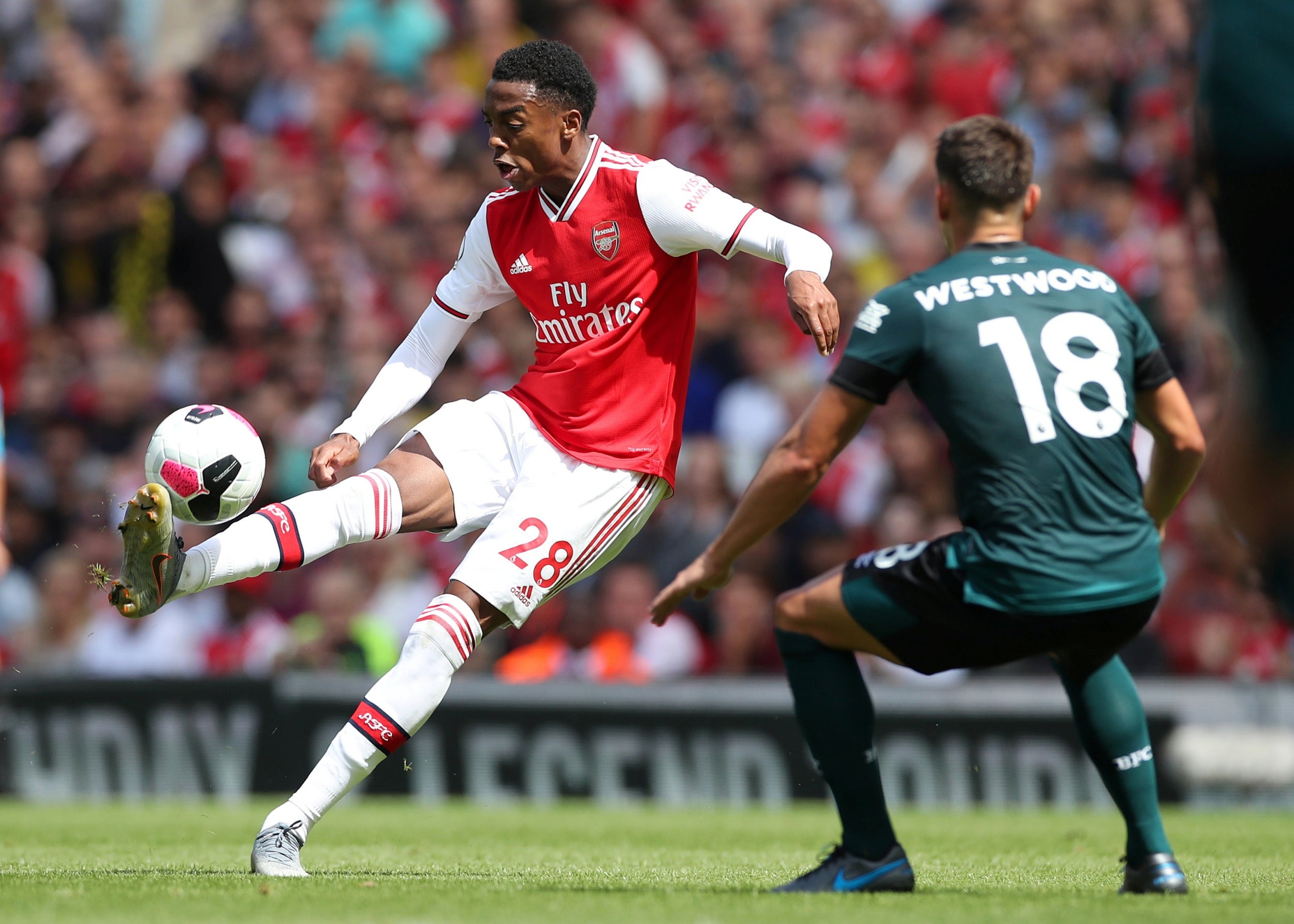 Joe Willock has impressed in midfield (Reuters)