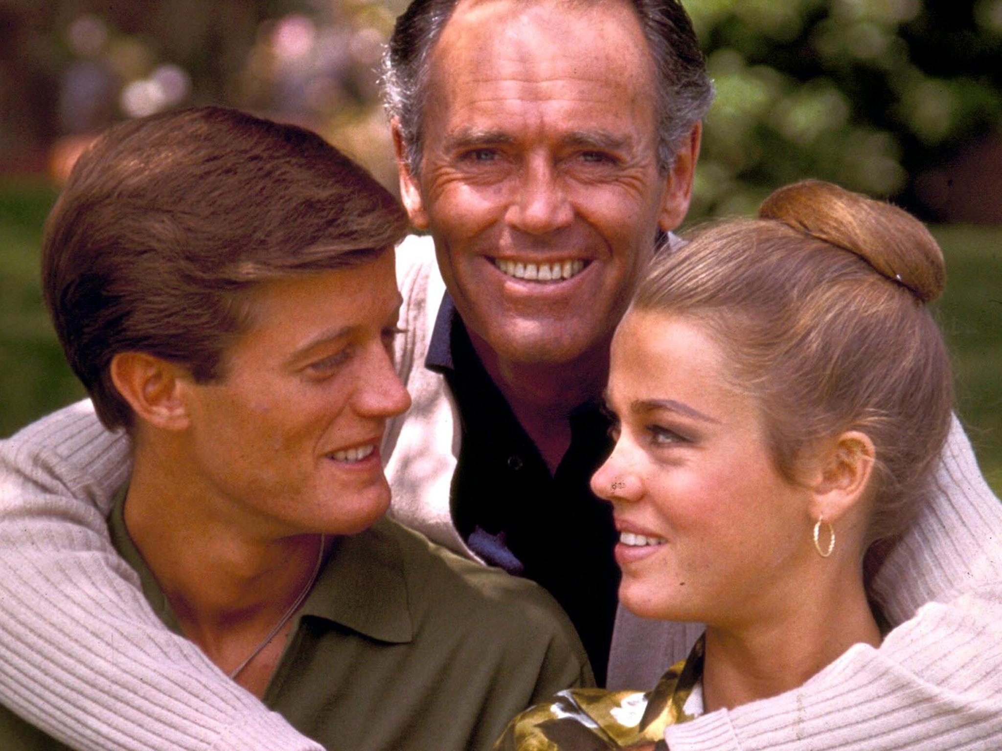 The Fonda family in the 1960s: Peter, Henry and Jane