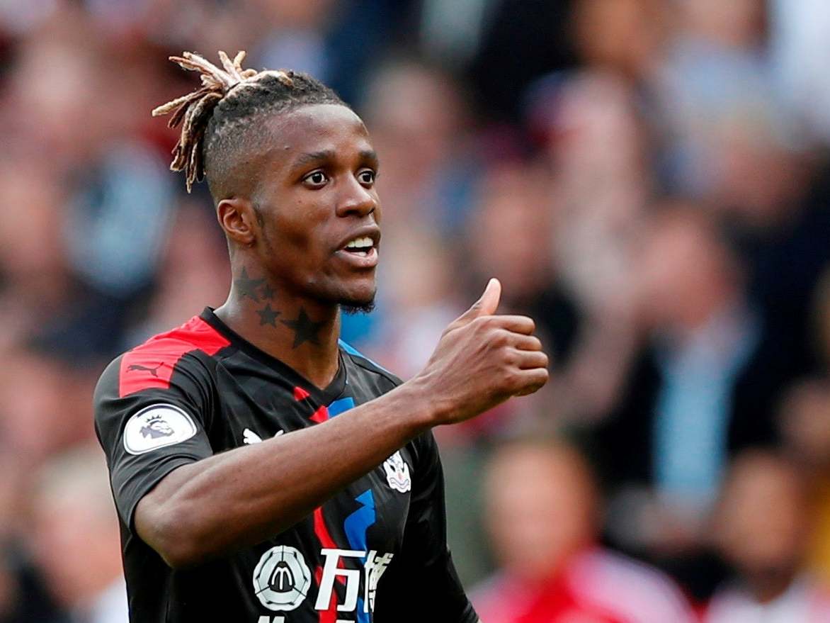 Wilfried Zaha's summer transfer dispute looks to have had an effect on Palace