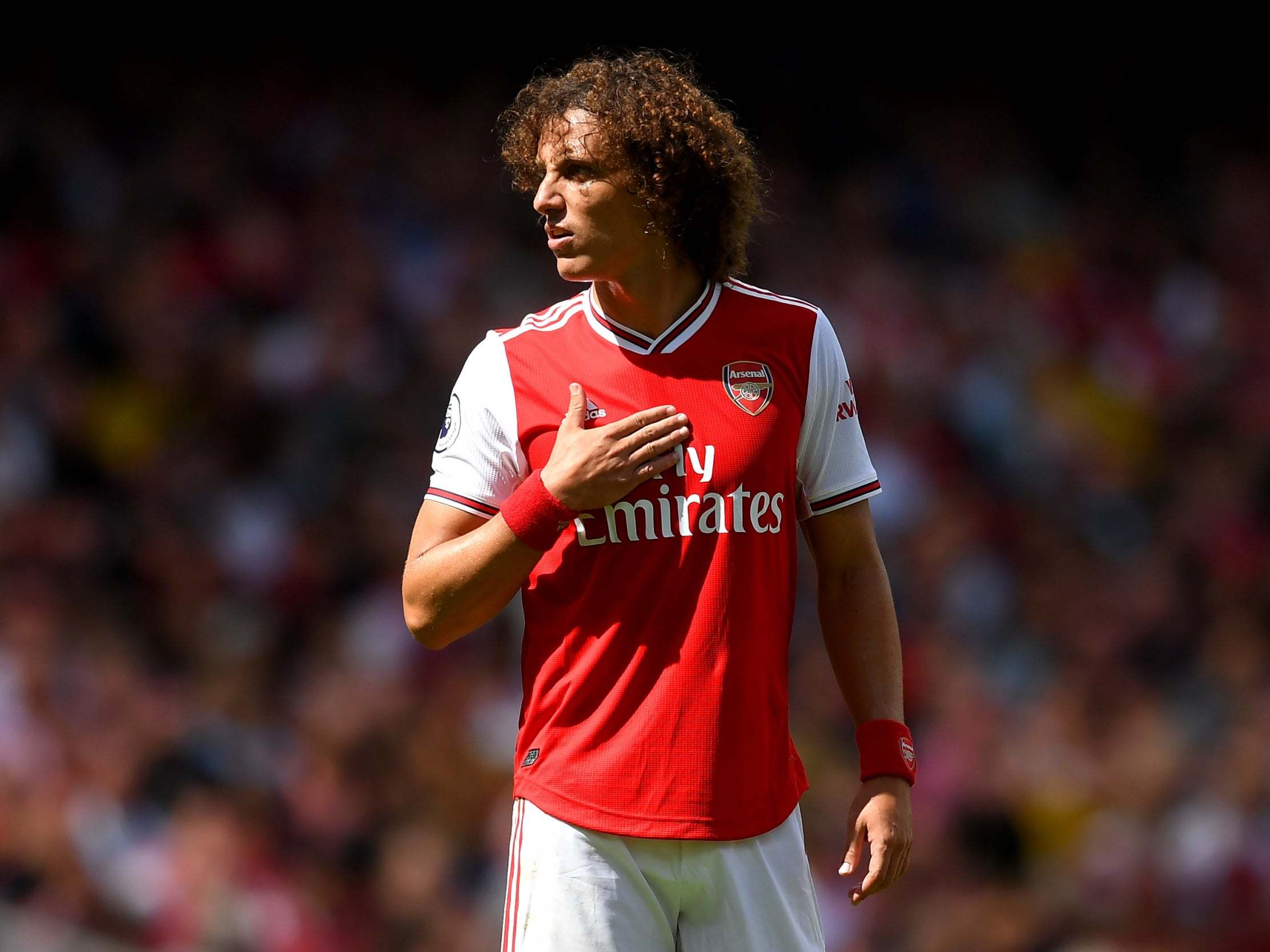 David Luiz joined Arsenal in a deadline-day £8m deal from Chelsea