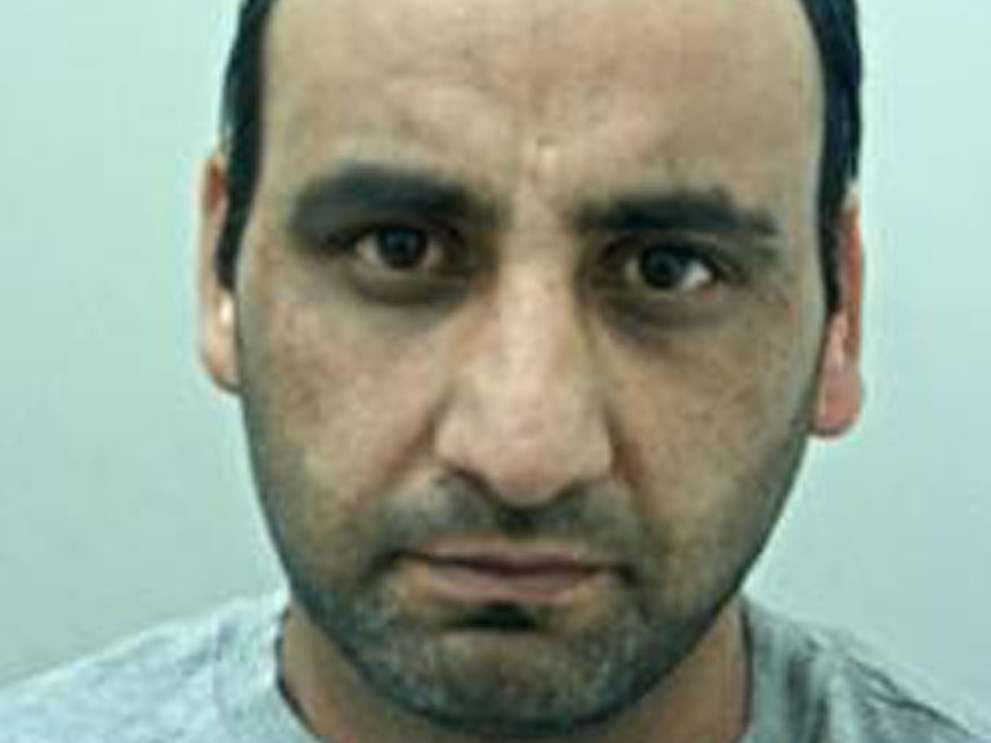 Rafaqat Ali, 38, joined the group for a confrontation with the Choudrys