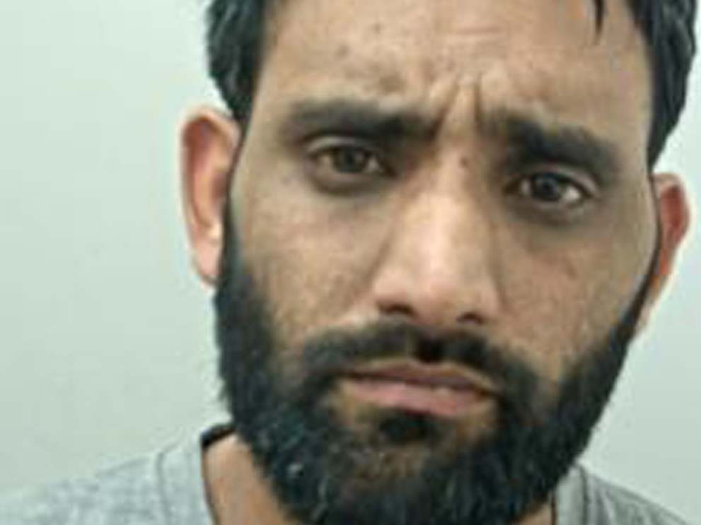 Sadaqat Ali, 36, had initially armed himself with a machete and tried to confront Mr Choudry's son, Ahsan