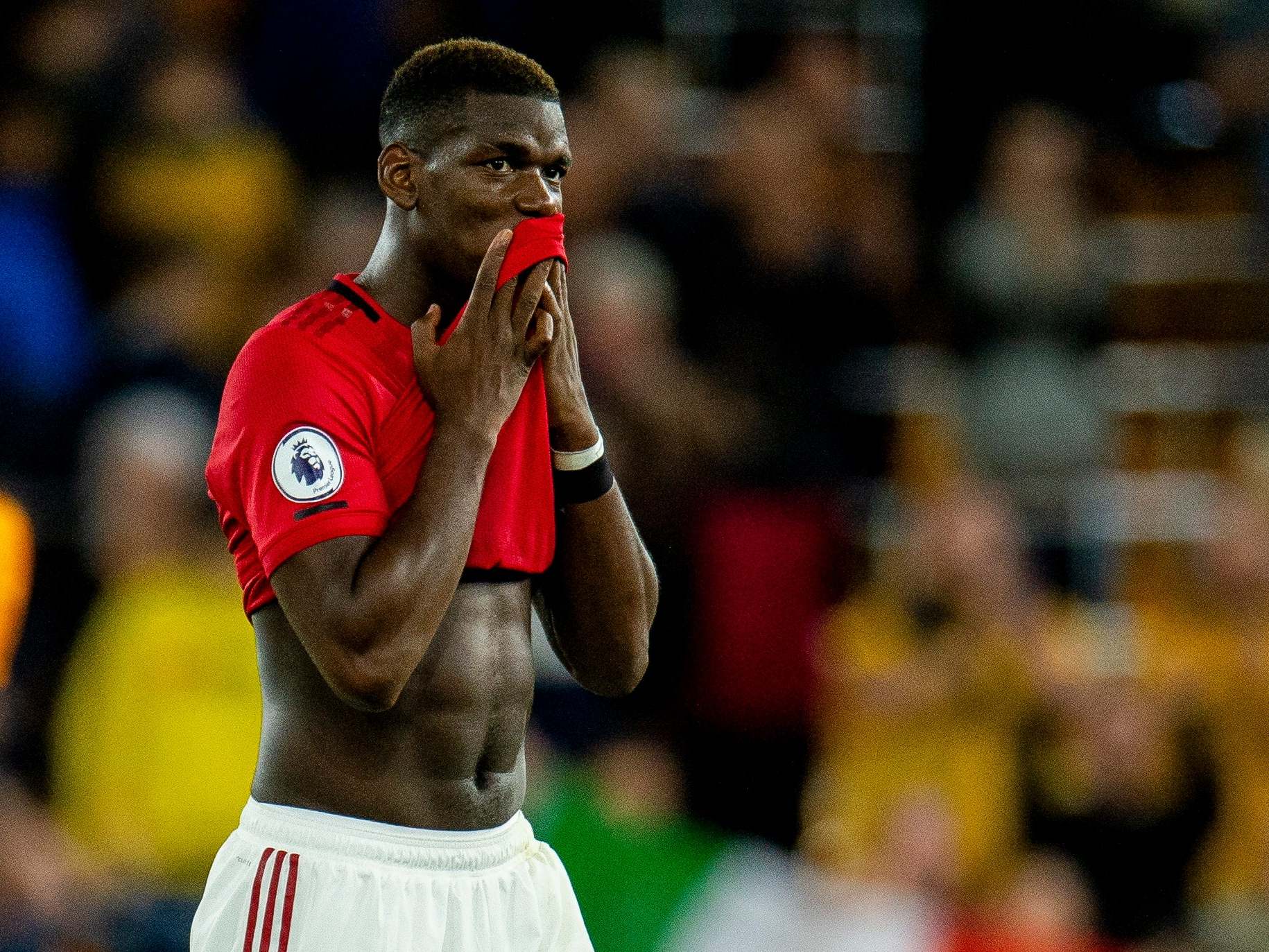 Pogba reacts after missing a penalty
