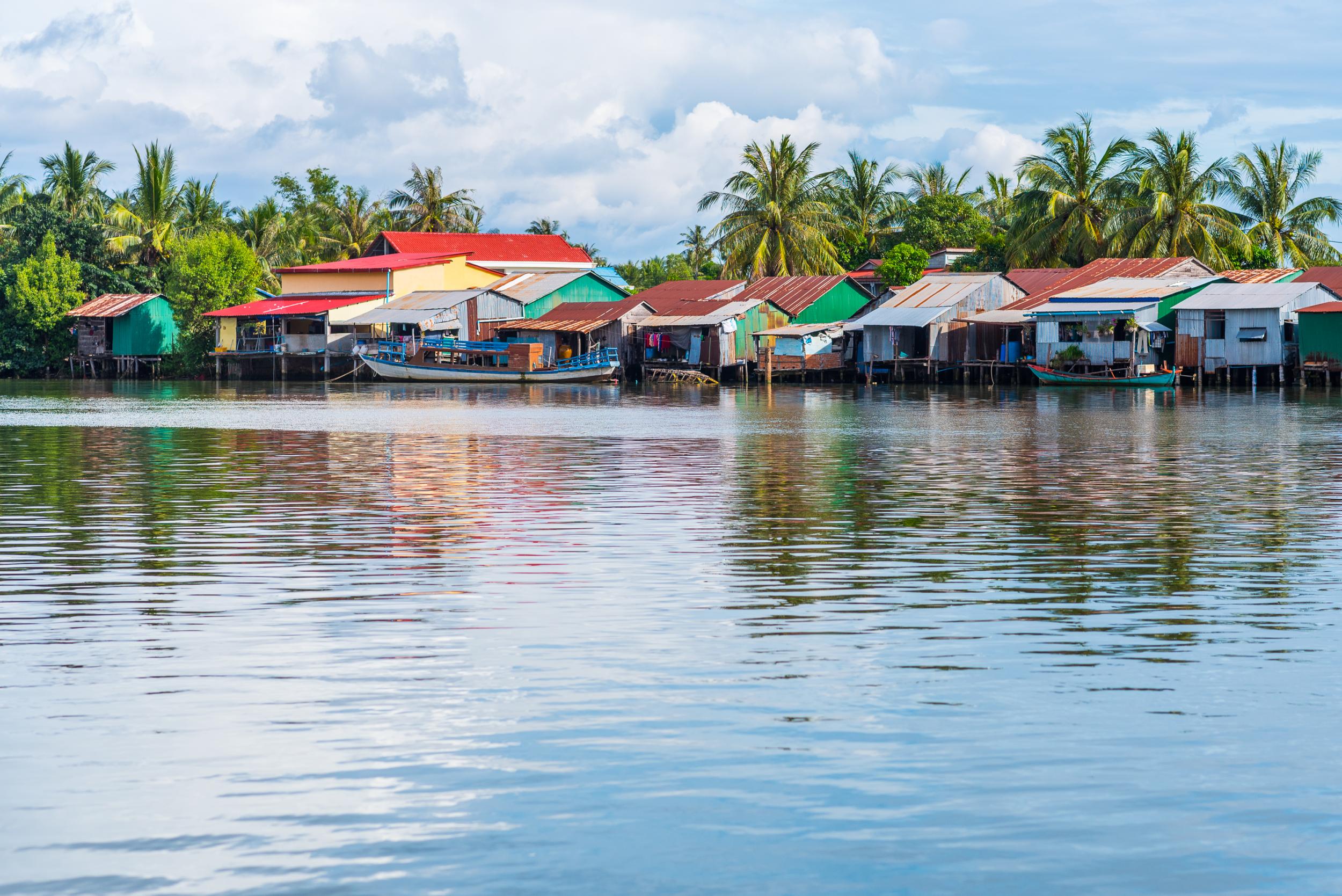 The old port town of Kampot