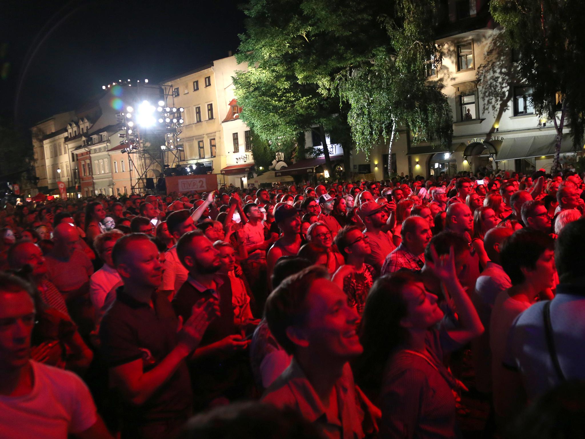 The final concert of the Jewish Culture Festival in Krakow (Alamy)