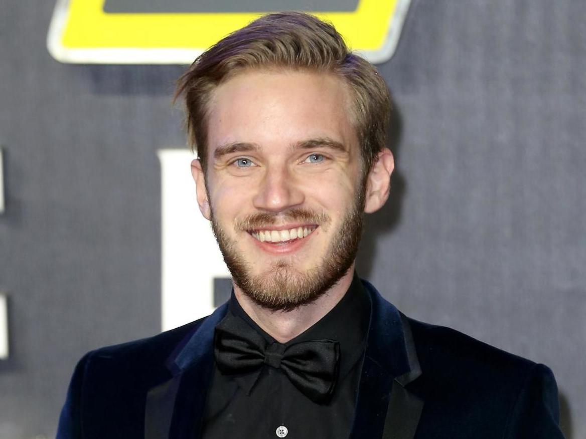 PewDiePie attends the European Premiere of "Star Wars: The Force Awakens" at Leicester Square on December 16, 2015 in London, England.