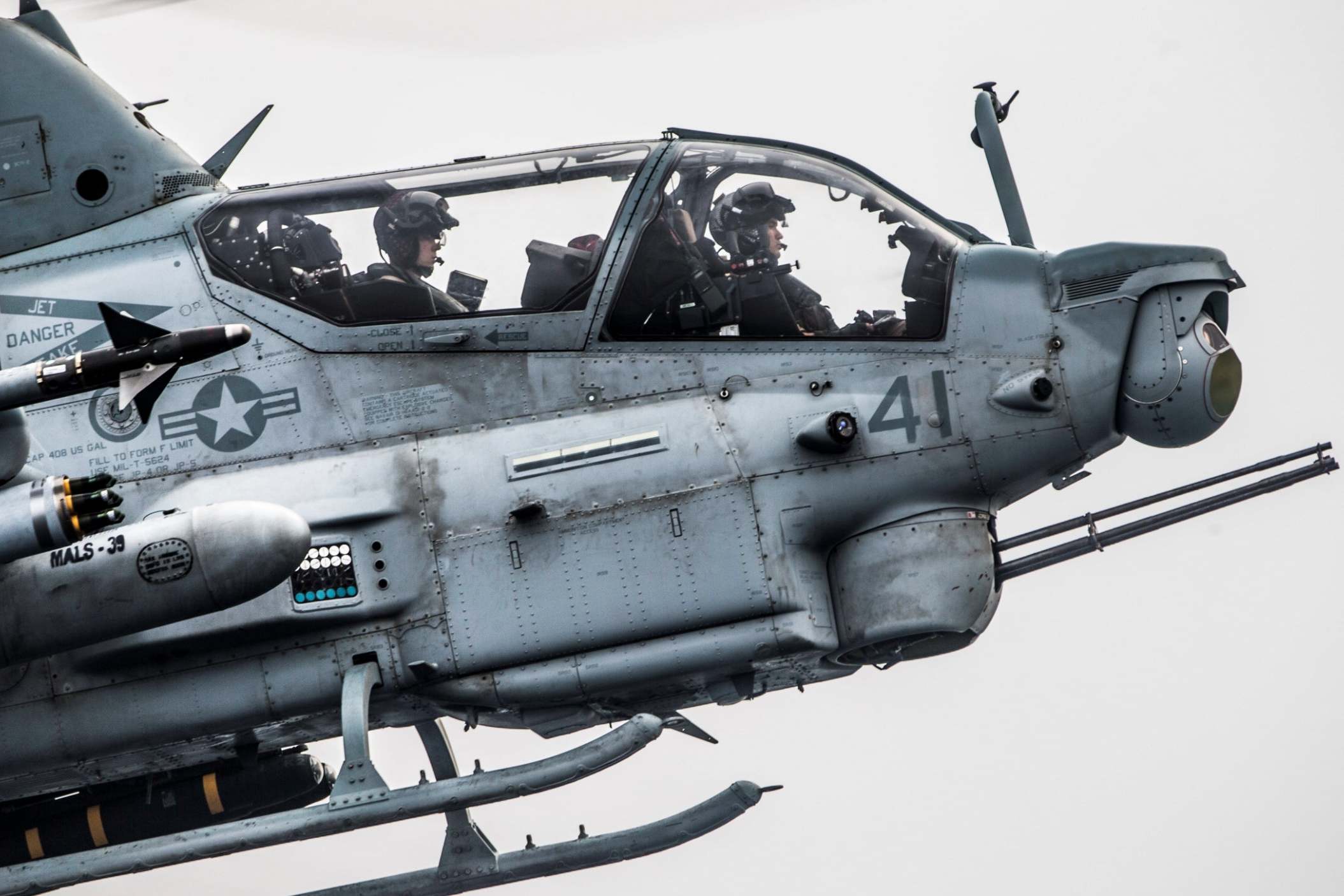 A helicopter takes off from the USS Boxer as it passes through the strait (Reuters)