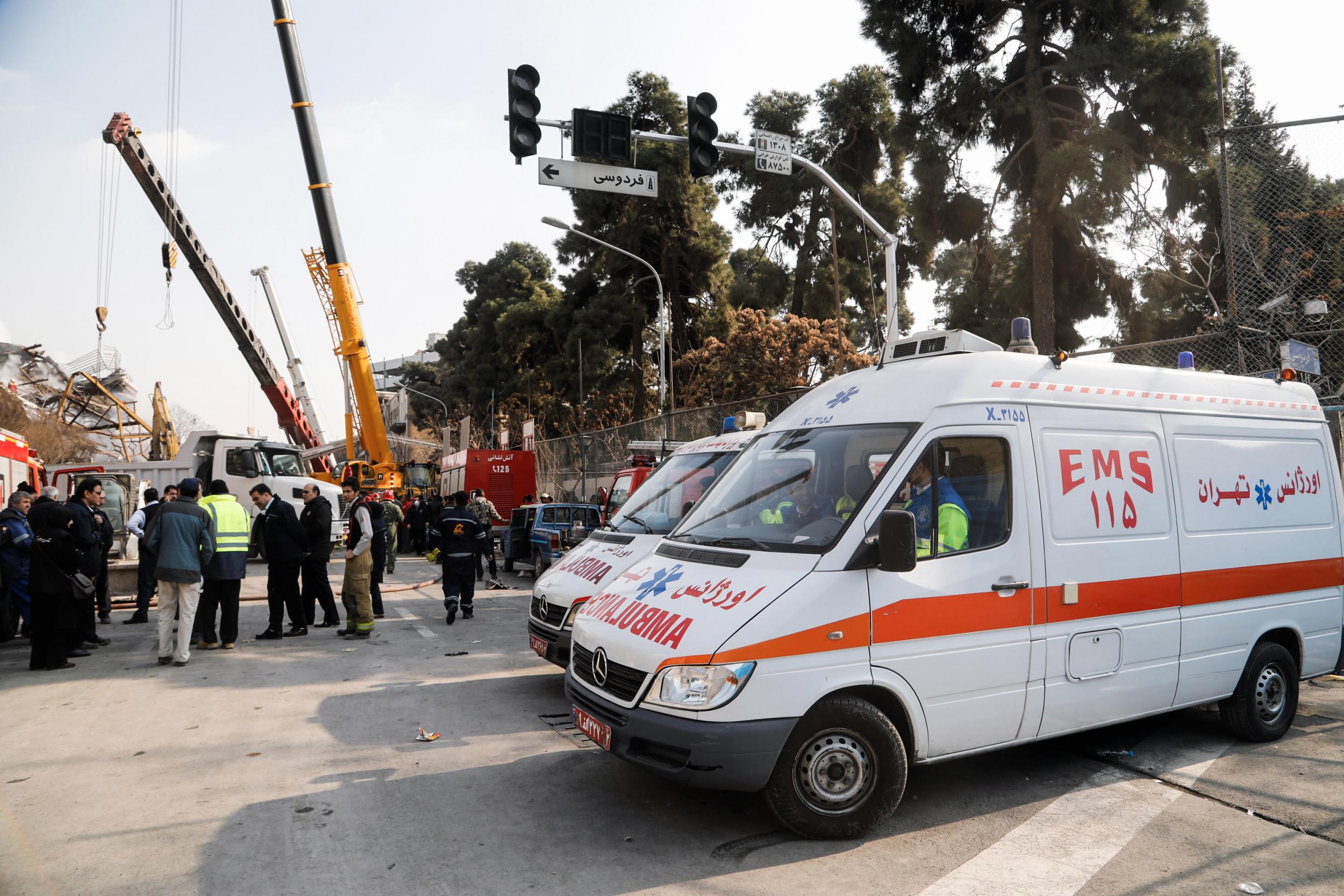 Iranian celebrities and private tutors are illegally using ambulances to avoid traffic jams in the capital.