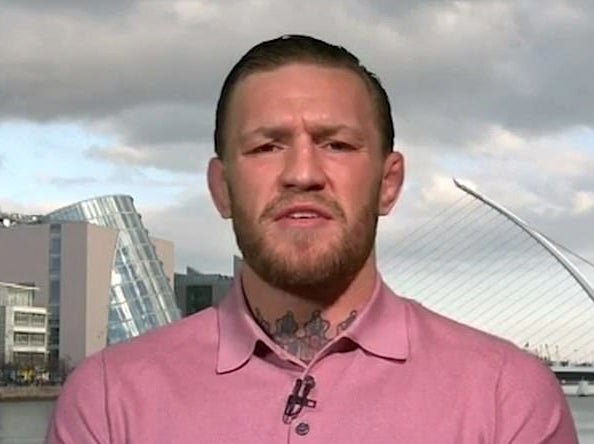 McGregor has not ruled out fighting again in 2019