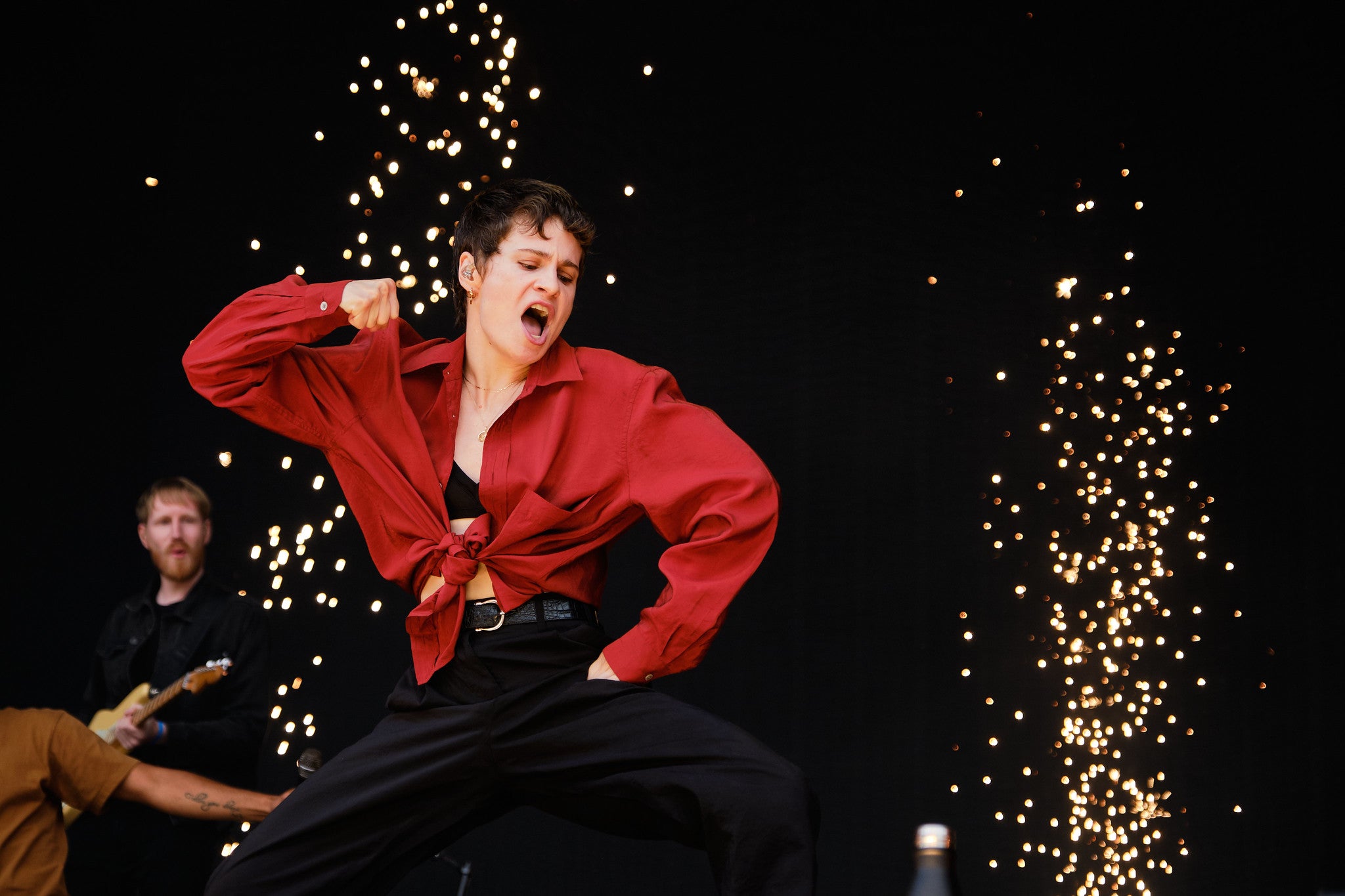 Christine and the Queens performs at Oya Festival 2019