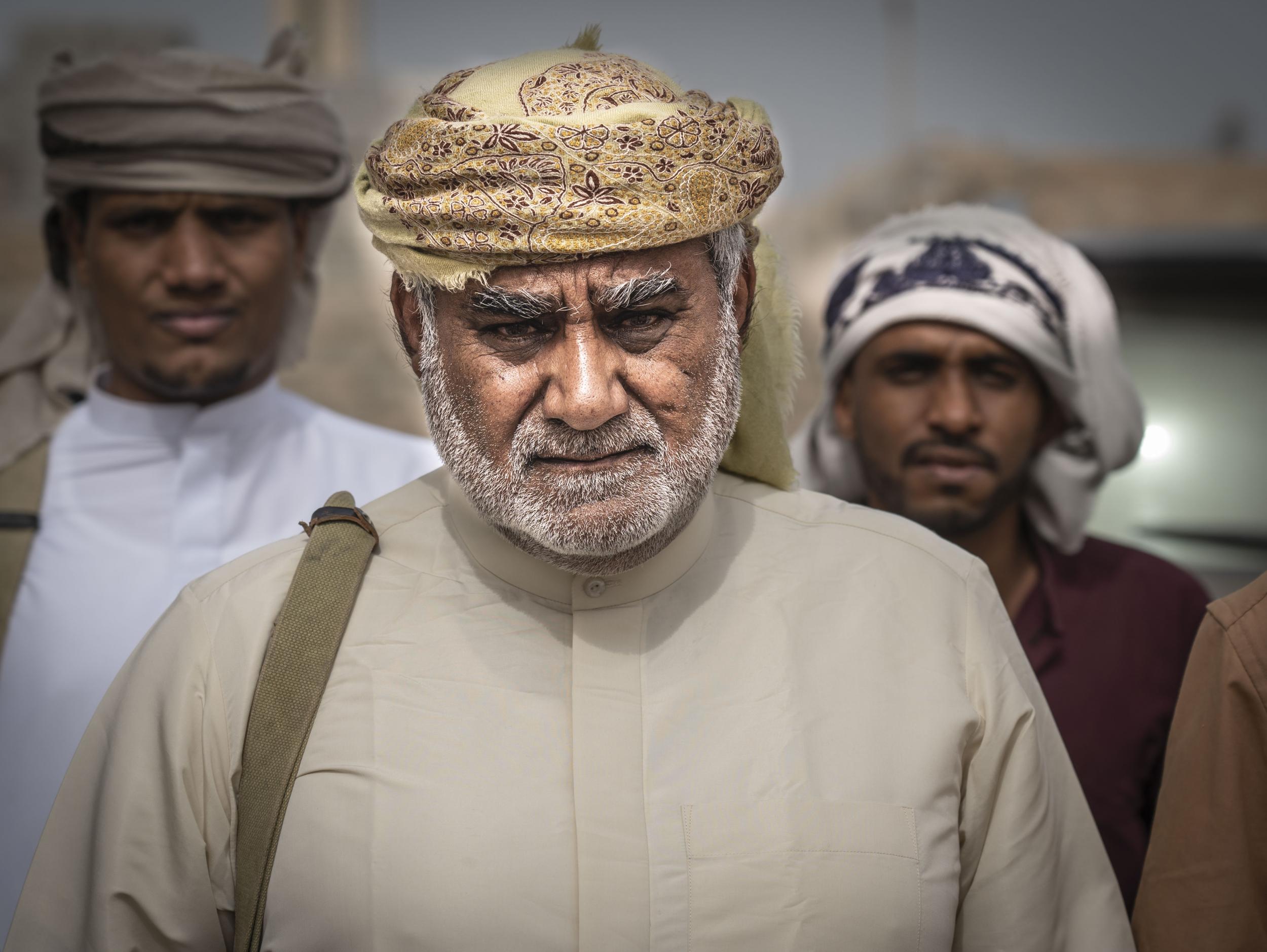 Ali Salem al-Huraizi, a tribal leader who says he will fight the STC if it comes to Mahra