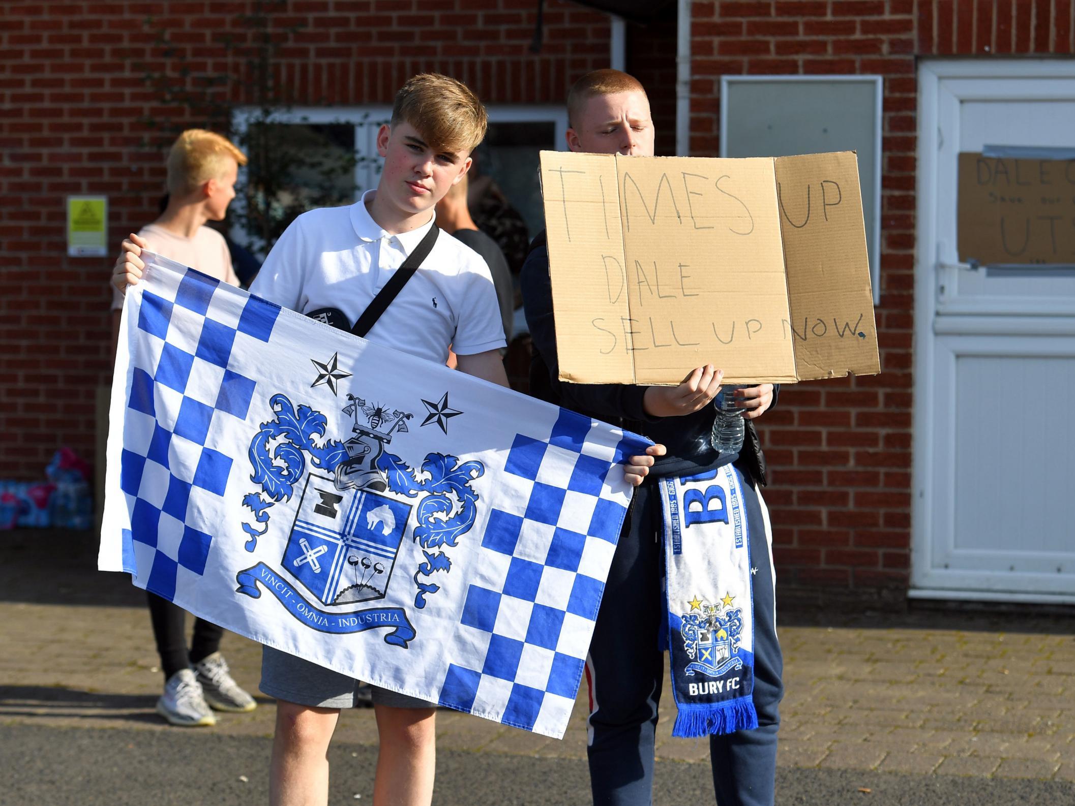 Bury have been handed a reprieve by the EFL