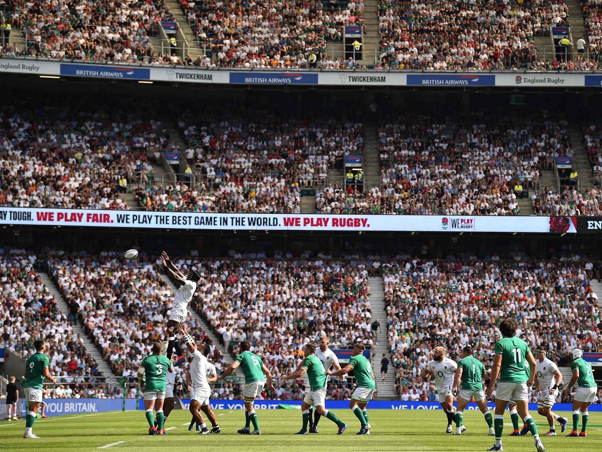 England's set-piece dominance produced the base for their 57-15 win over Ireland