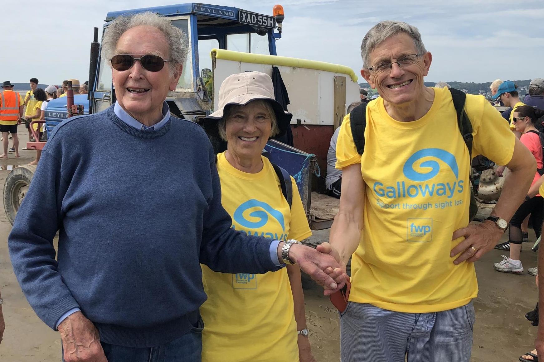 Guiding spirit: Cedric Robinson, who spent 56 years keeping travellers safe across the bay