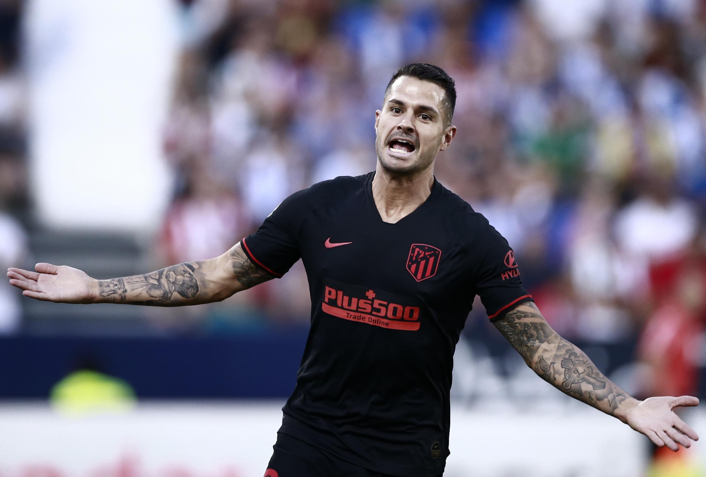 Vitolo celebrates after scoring the winner vs Leganes