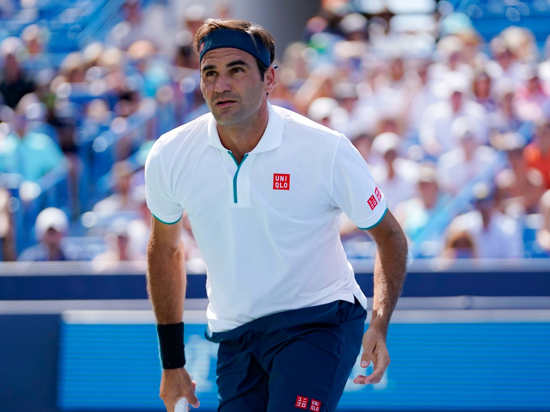 Roger Federer is aiming for a sixth US Open title