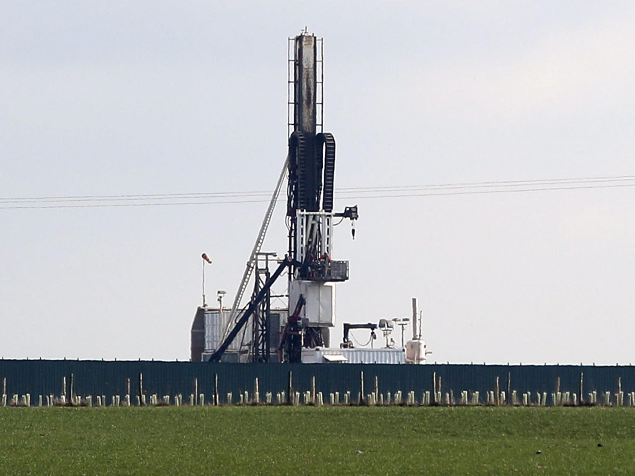 The Cuadrilla site in Preston New Road