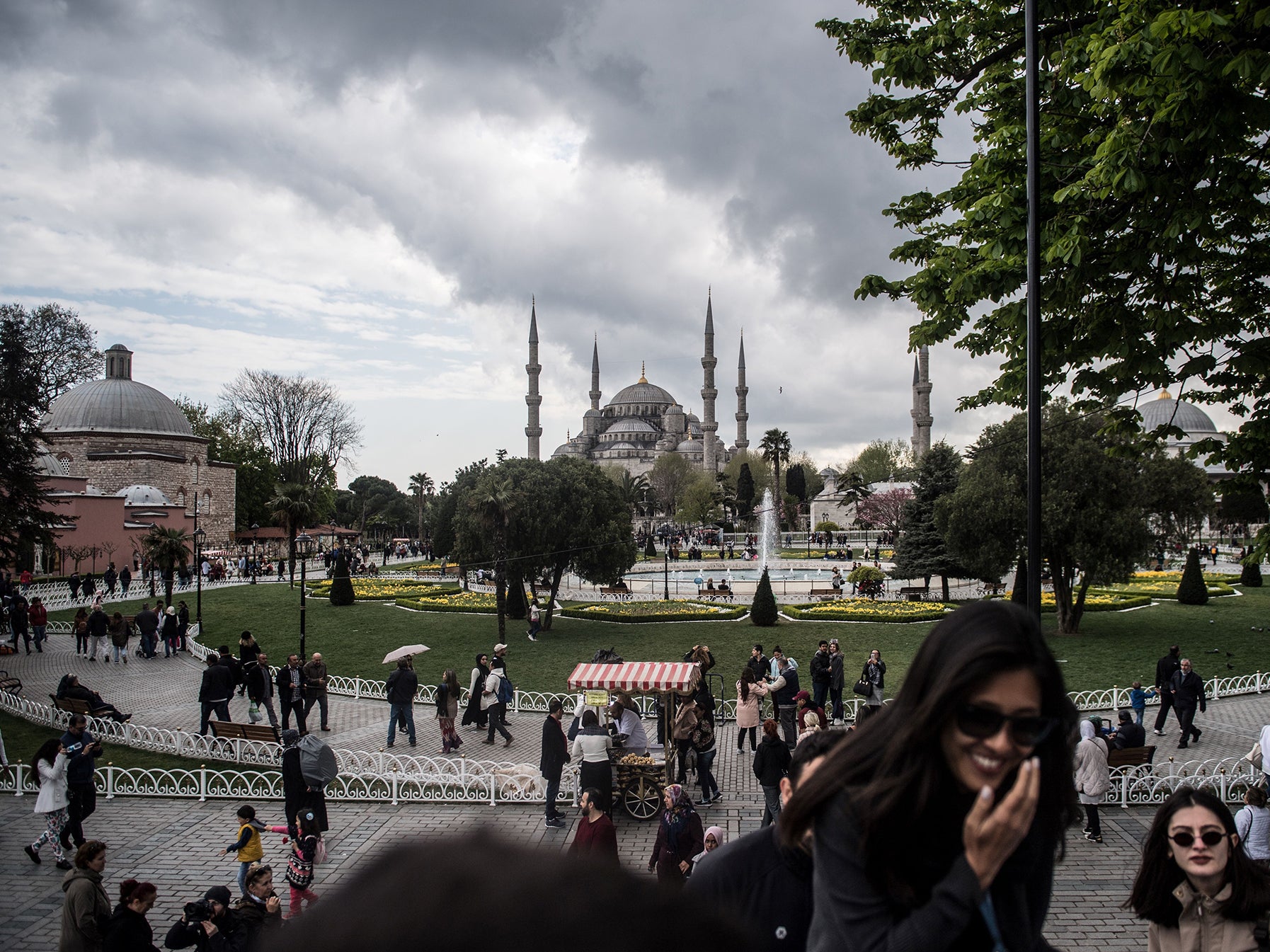 Sultanahmet Square, filled with Byzantine, Constantine and Ottoman architecture, is often ignored by Arab tourists