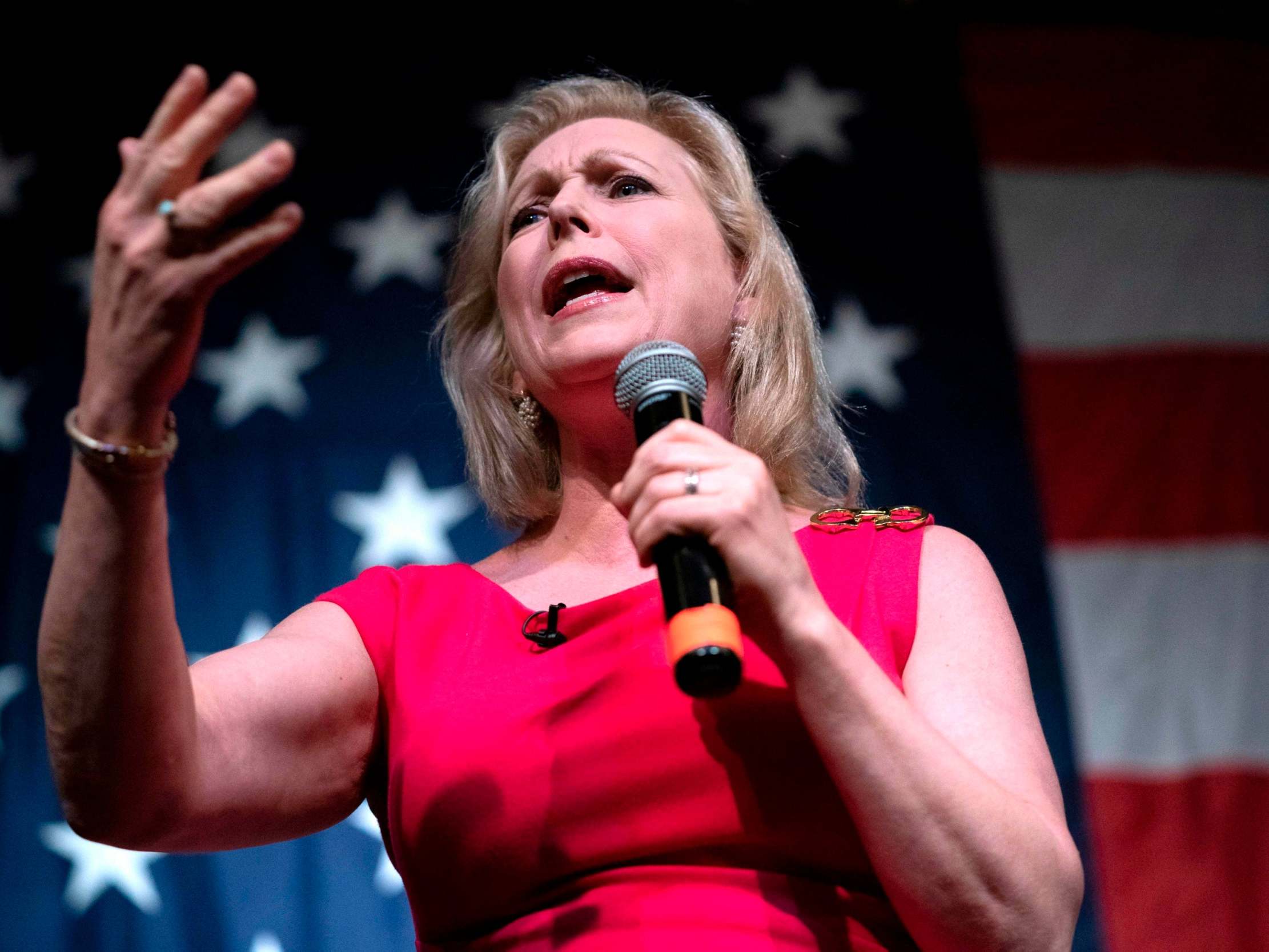 Kirsten Gillibrand championed women's rights during her short-lived candidacy