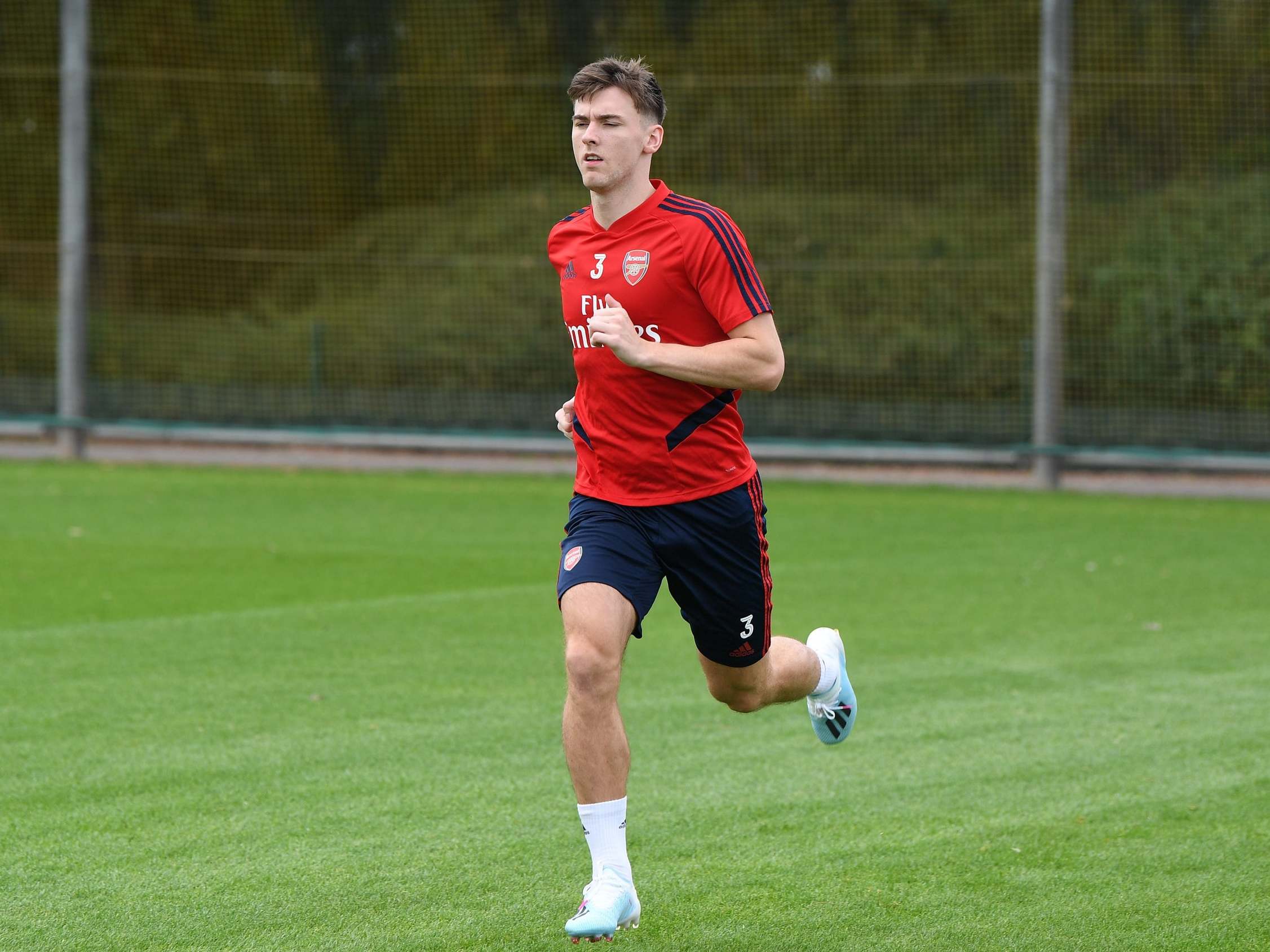 Kieran Tierney will make his Arsenal debut next month